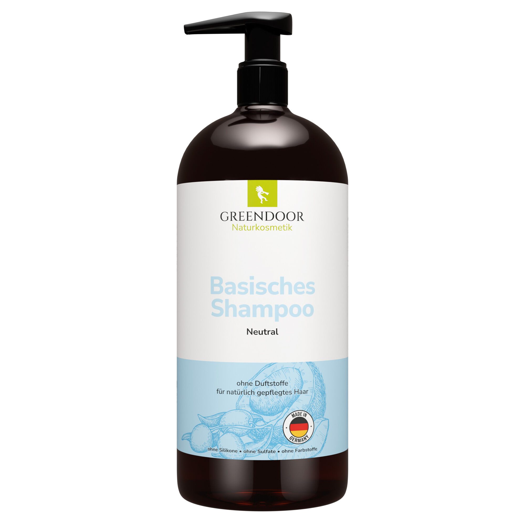 GREENDOOR Gelshampoo Basisches Shampoo XL Neutral