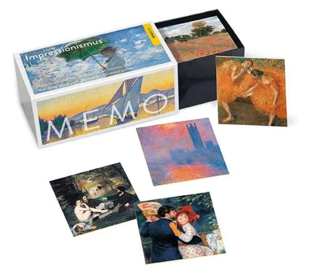 Spiel Impressionismus. Memo