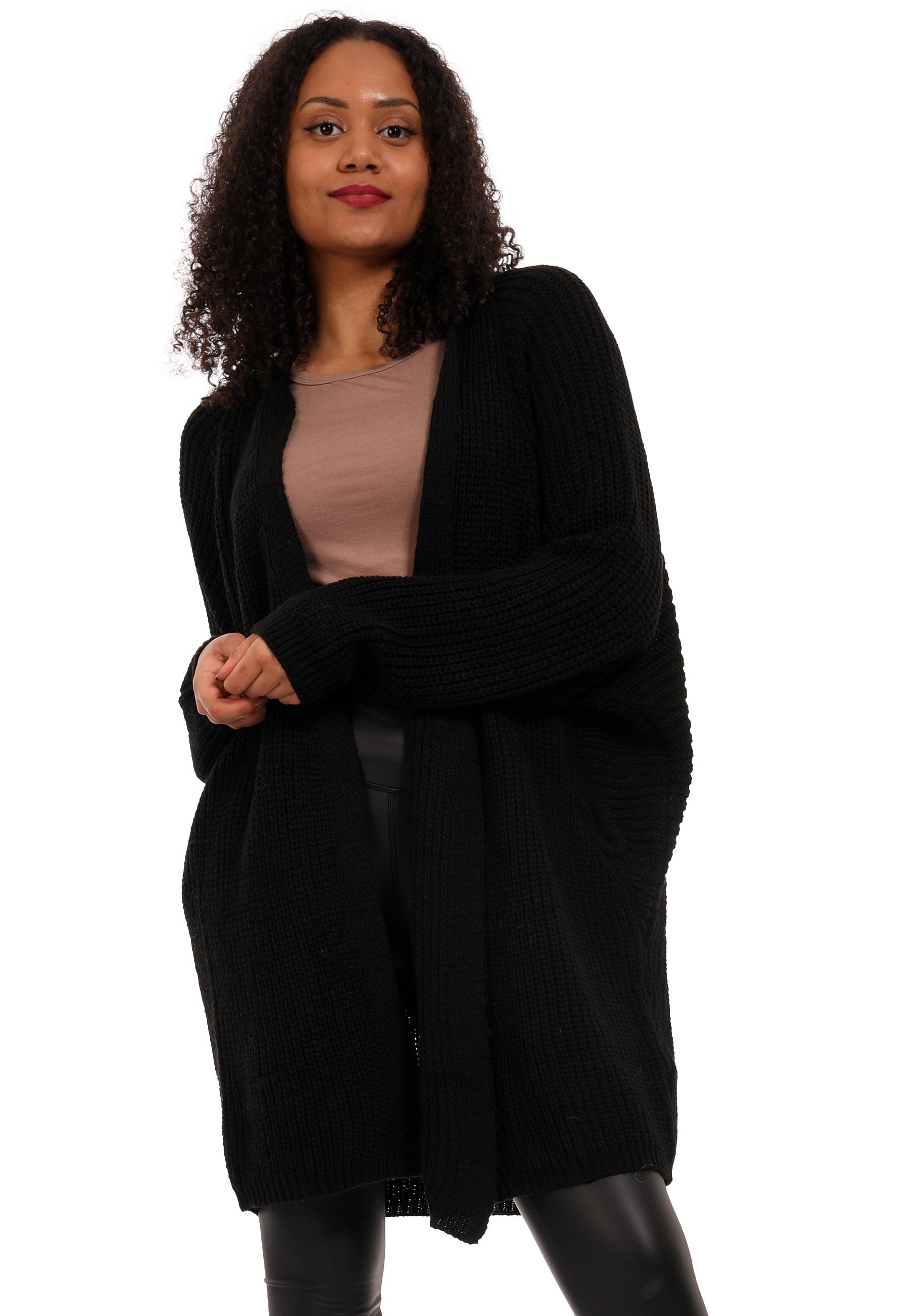 YC Fashion & Style Cardigan Grobstrick-Cardigan im Oversize-Look – One Size günstig online kaufen