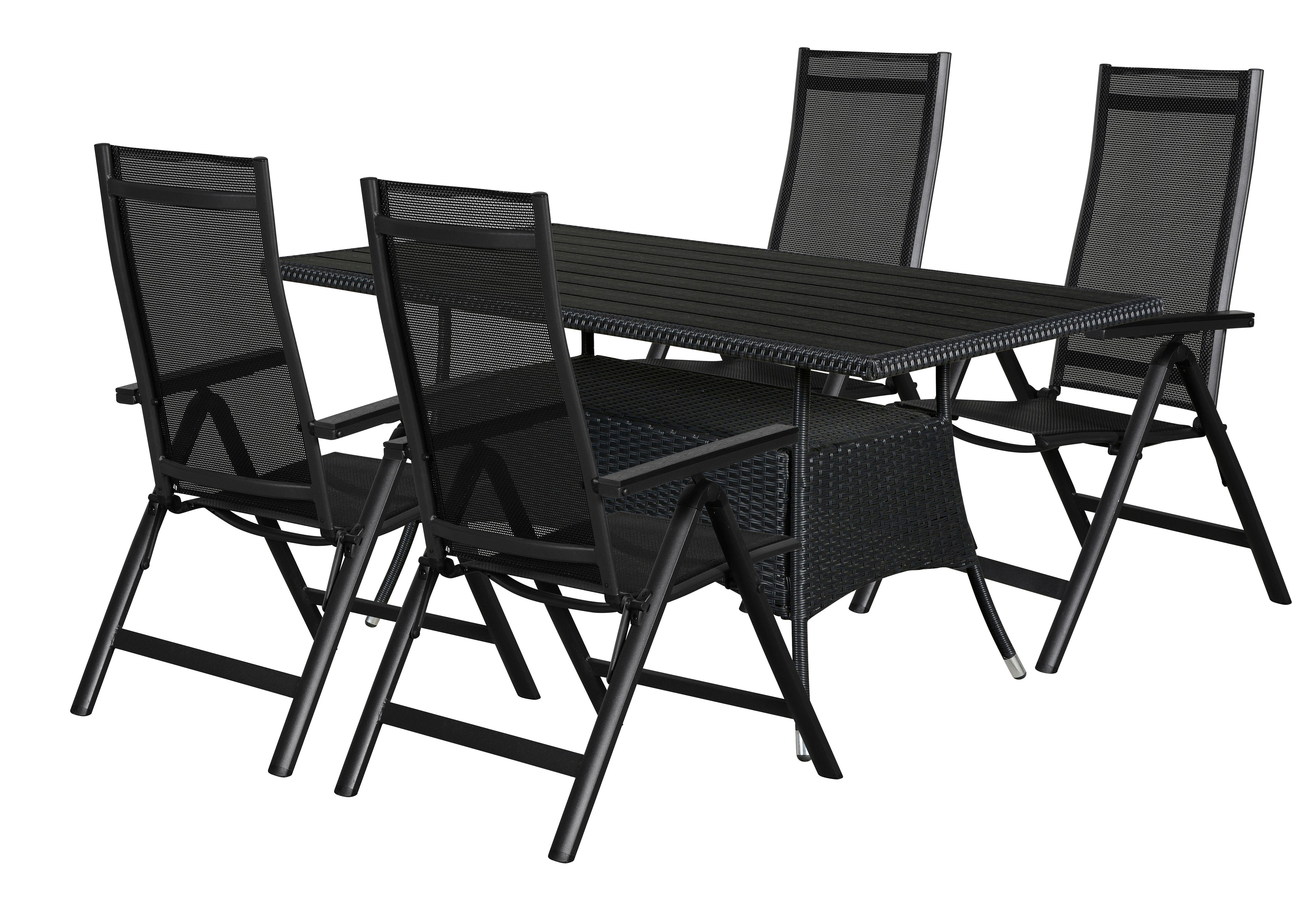 ebuy24 Essgruppe »Canny Gartenmöbel Set 1 Tisch und 4 Stühle.« online