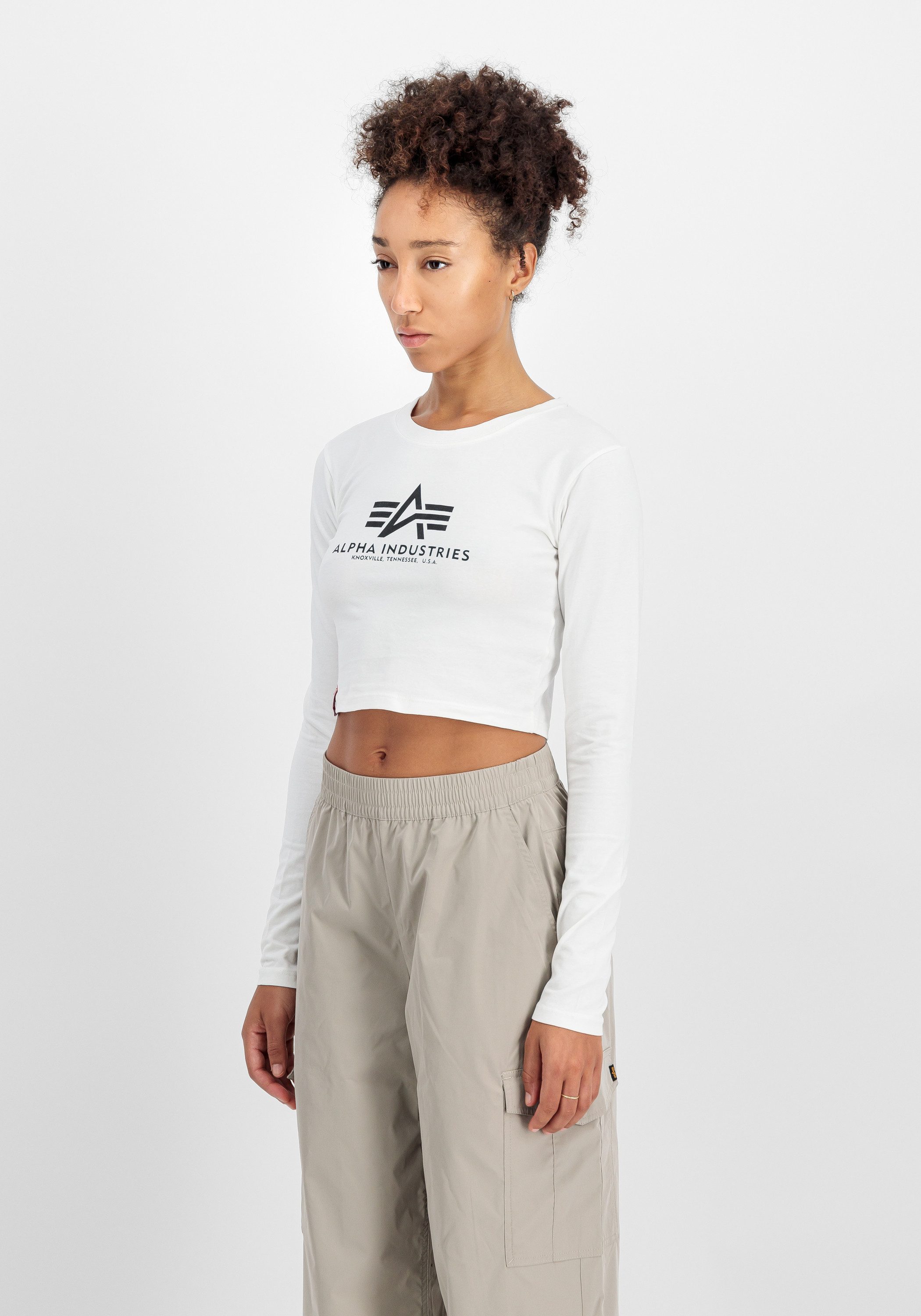 Alpha Industries Sweater Basic Cropped Longsleeve W