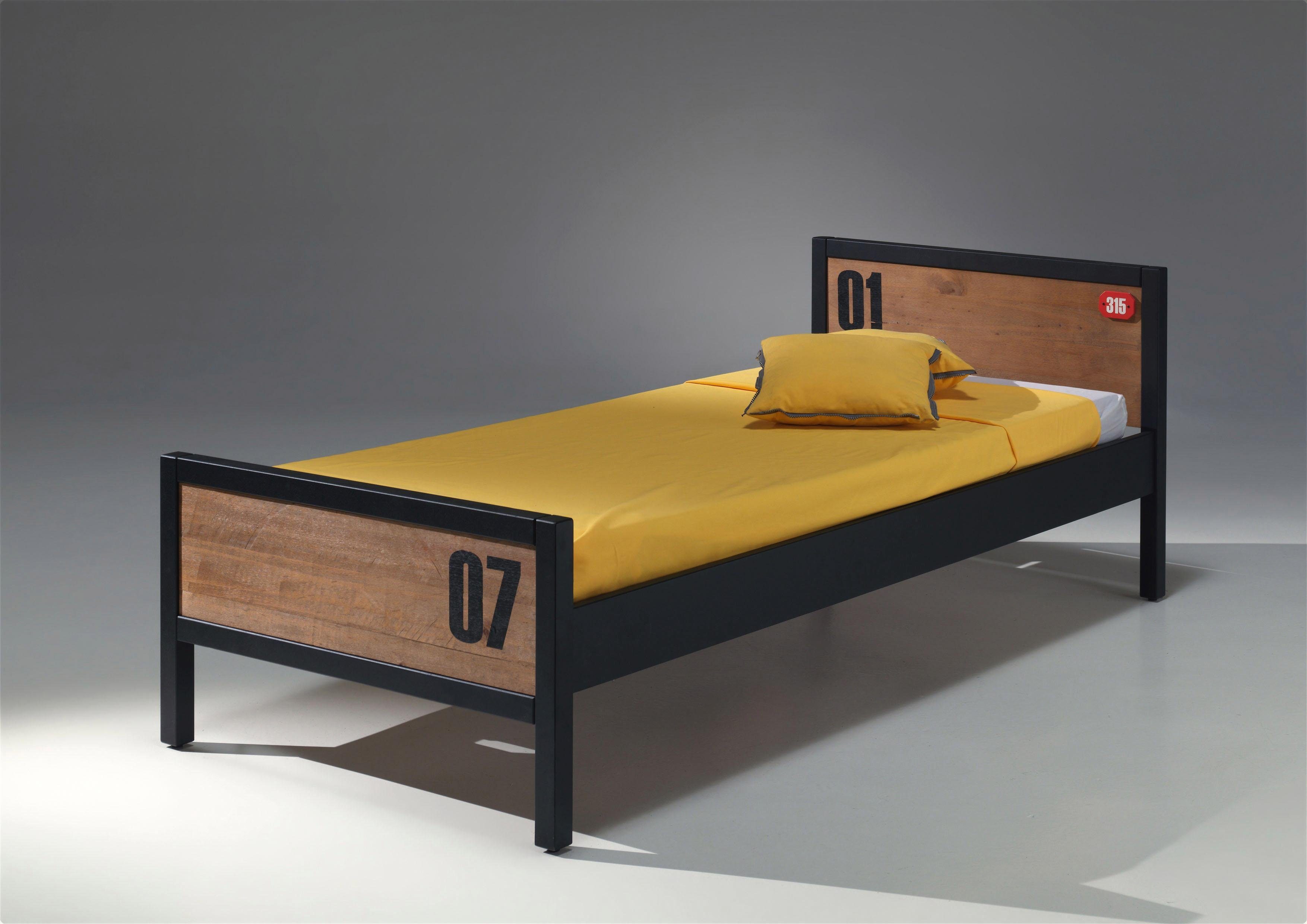 Vipack Kinderbett Alex (Made in Europe), aus teilmassiver Kiefer und MDF