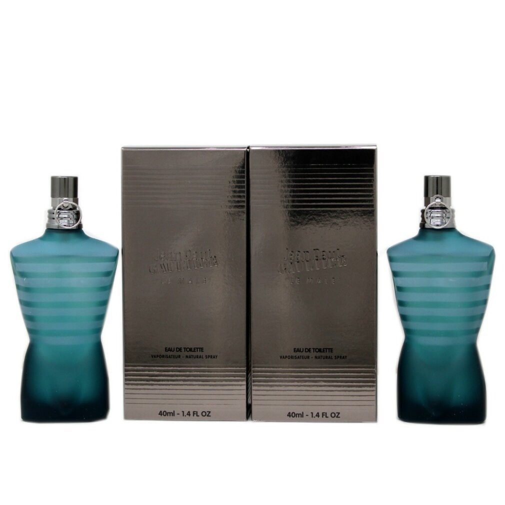 JEAN PAUL GAULTIER Duft-Set J.p. Gaultier Le Male Edit Spray, 2 x 40 ml, 2 x 40 ml, 2 x