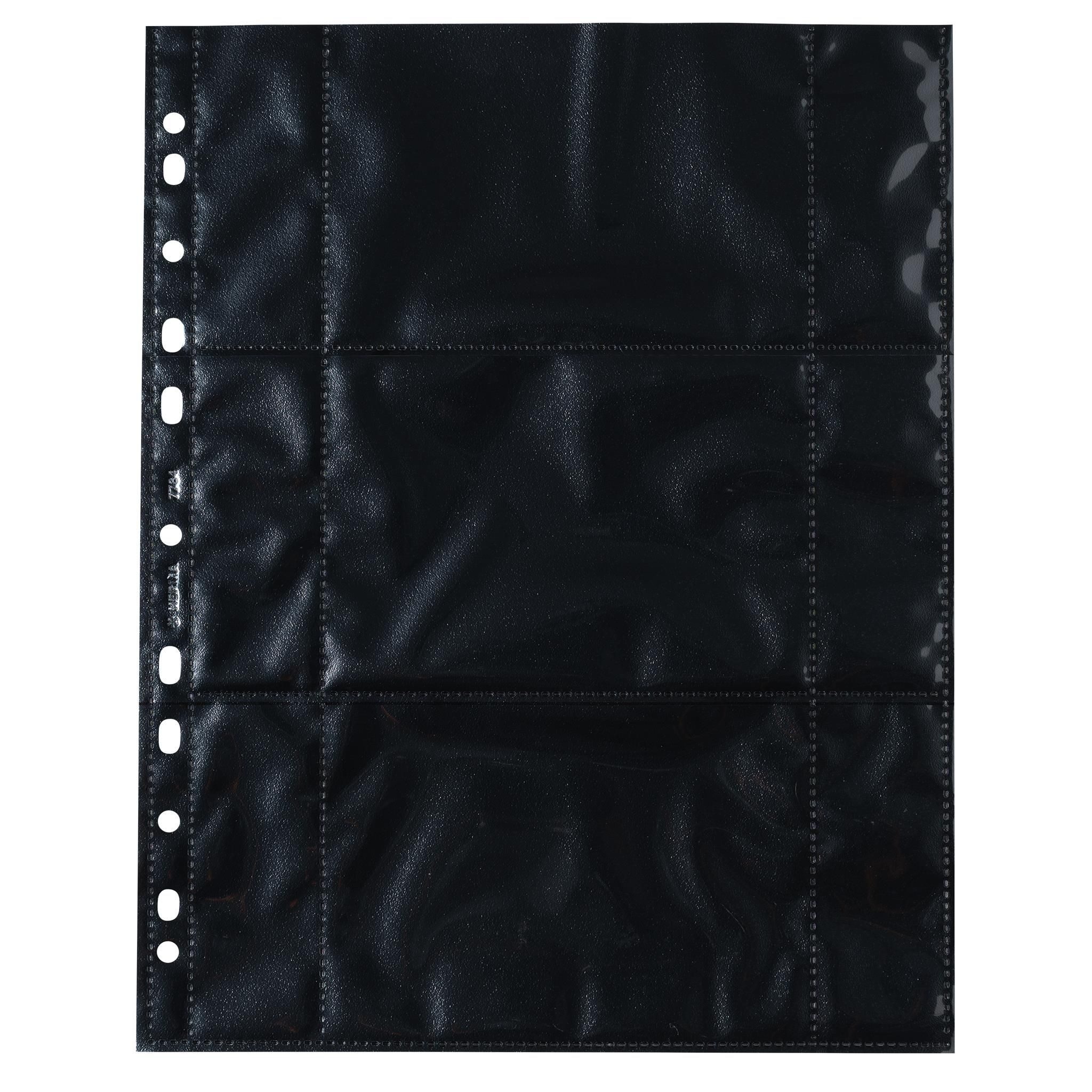 HERMA Fotoalbum Herma FOTOPHAN Fotosichthüllen PP für Fotos 9 x 13 cm quer schwarz 10