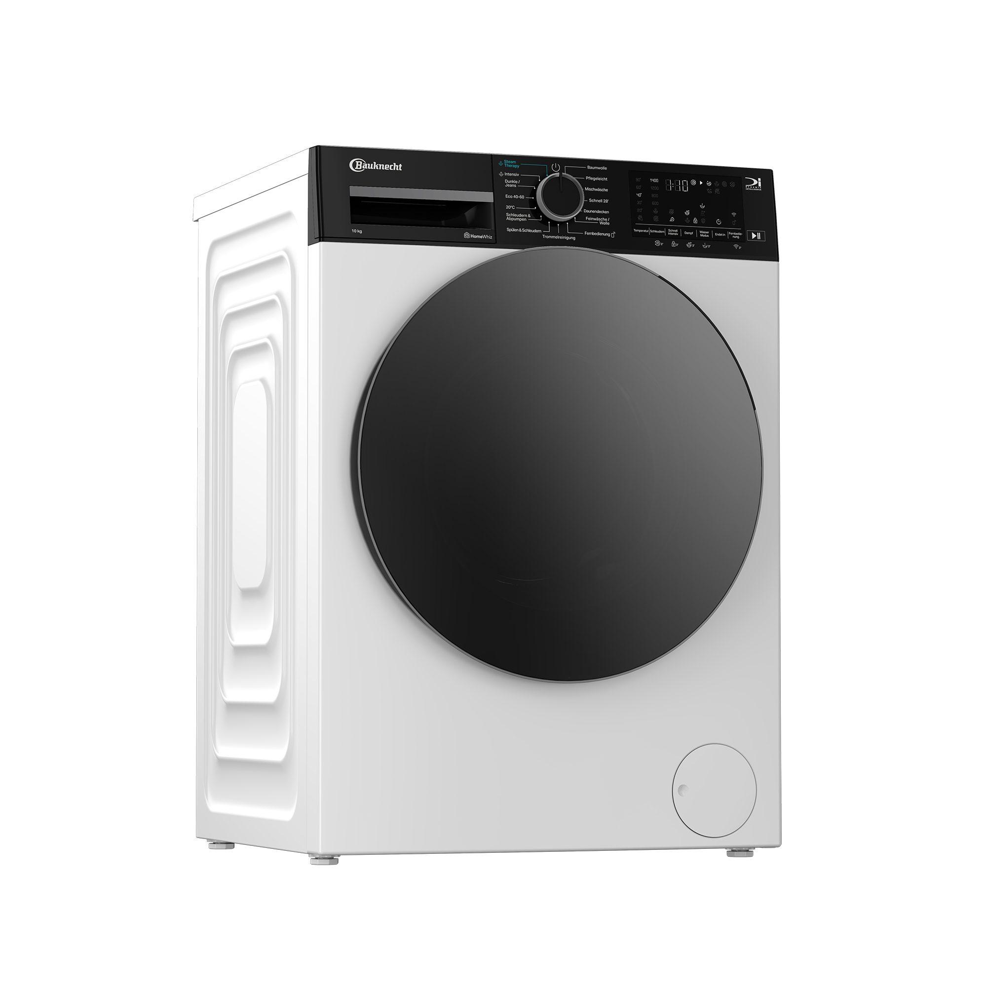 BAUKNECHT Waschmaschine B WM Smart Eco 10A, 10 kg, 1400 U/min, Adaptive Wash – Intelligente Anpassung für perfekte Waschergebnisse