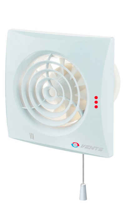 Vents Wandventilator Quiet 125 V, Mit Zugschnur