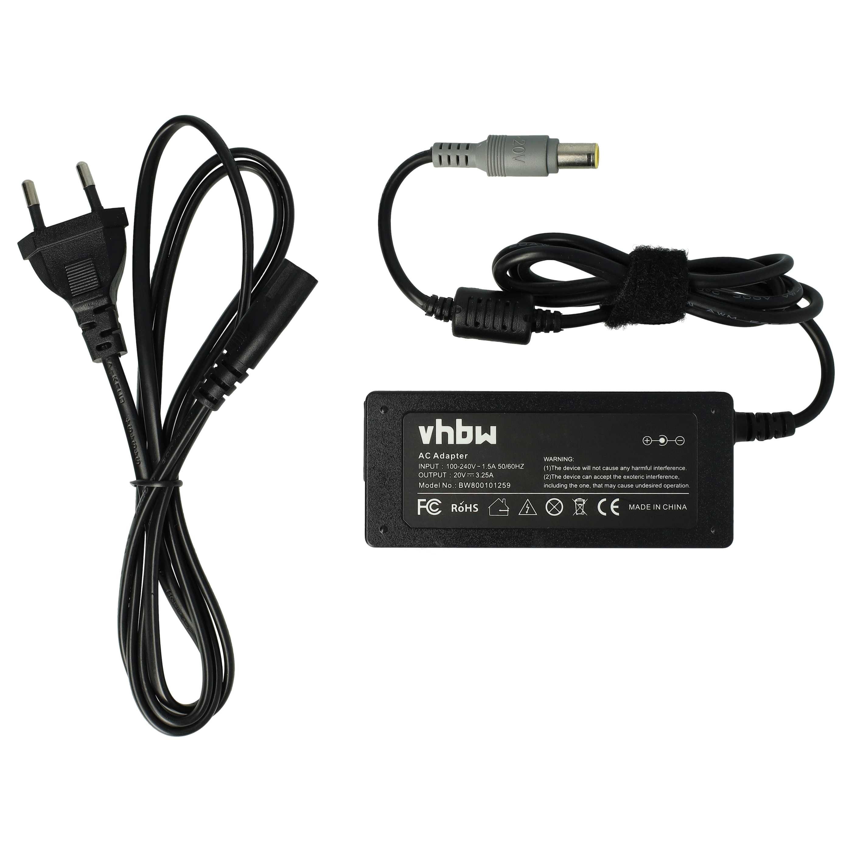 vhbw passend für IBM Lenovo ThinkPad X230i, X60, X230, X300, X220i, X220, Notebook-Ladegerät