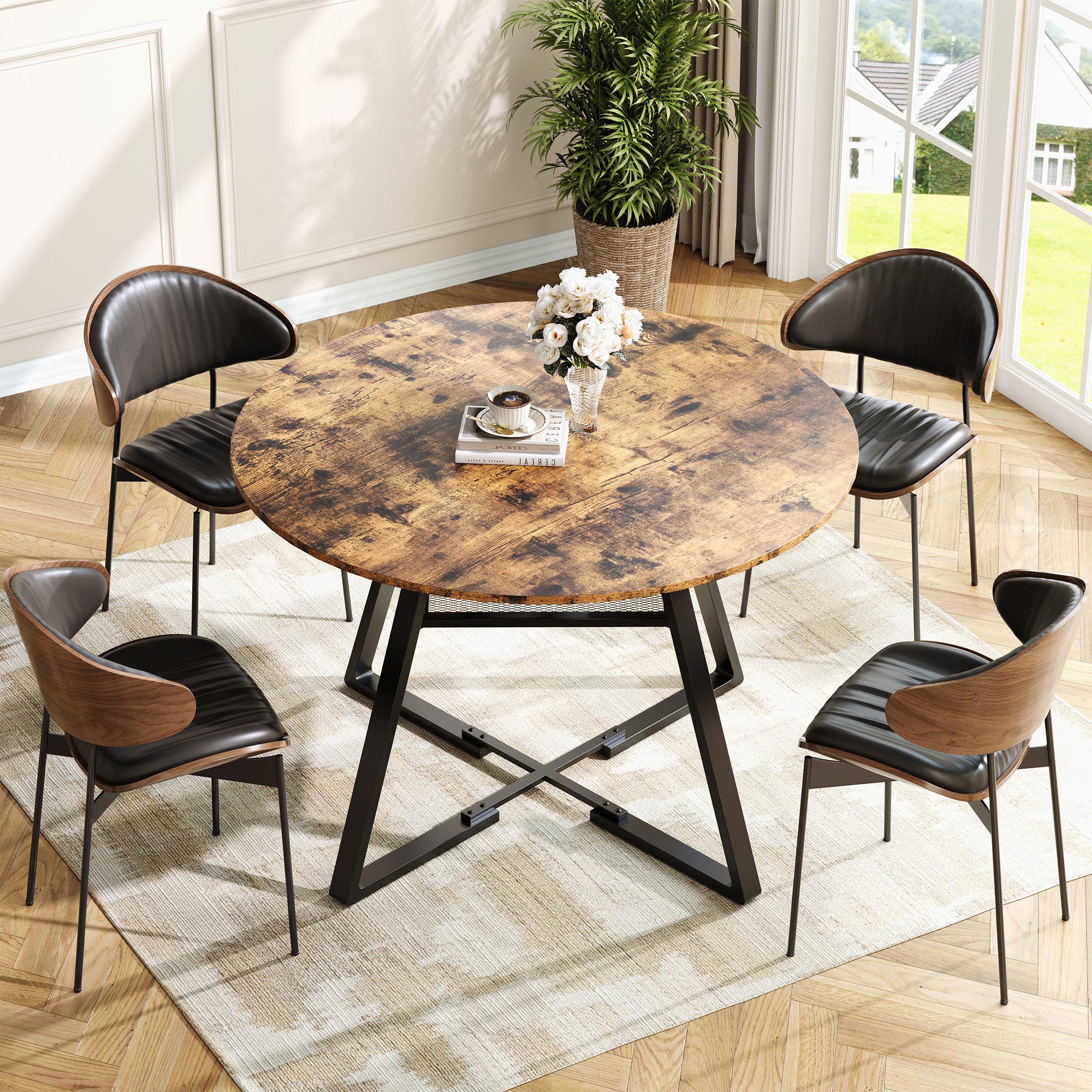 Furnishings Home Esstisch Runder Küchentisch für günstig online kaufen