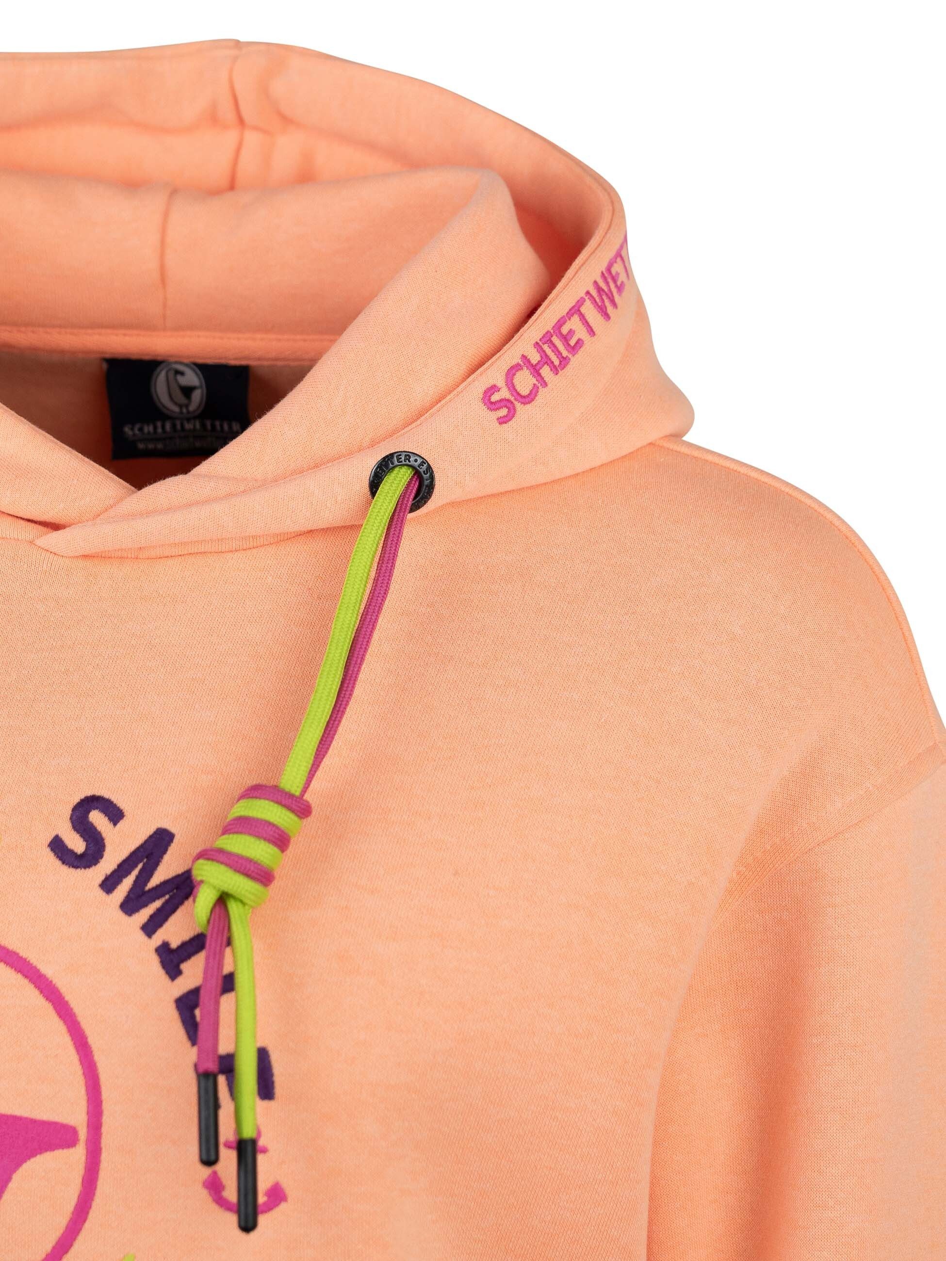 Schietwetter Kapuzenpullover Damen Hoodie "Marie Meersalz" günstig online kaufen
