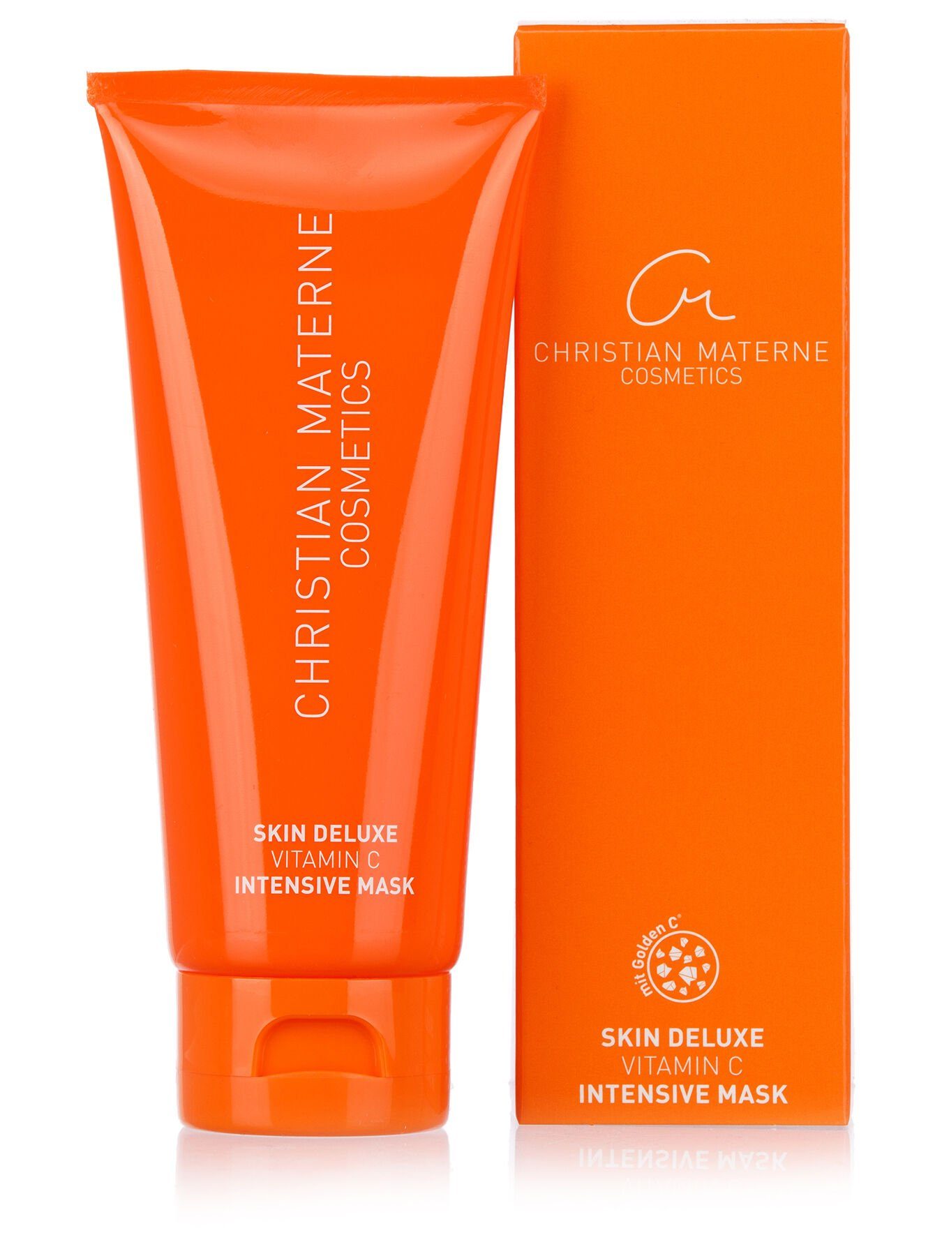 Christian Materne Feuchtigkeitscreme Anti-Aging Gesichtsmaske mit Propolis & Glutathion, 1-tlg., mit echten Goldpartikeln, porenverfeinernd & straffend