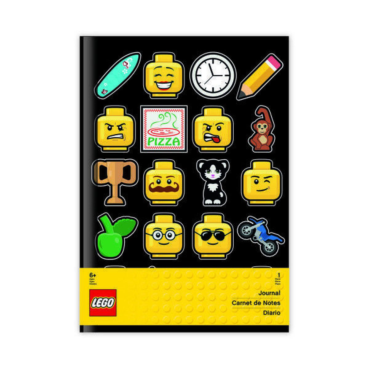 LEGO® Malstift Schreib-Set (Radiergummis, Bleistifte, Notizbuch)