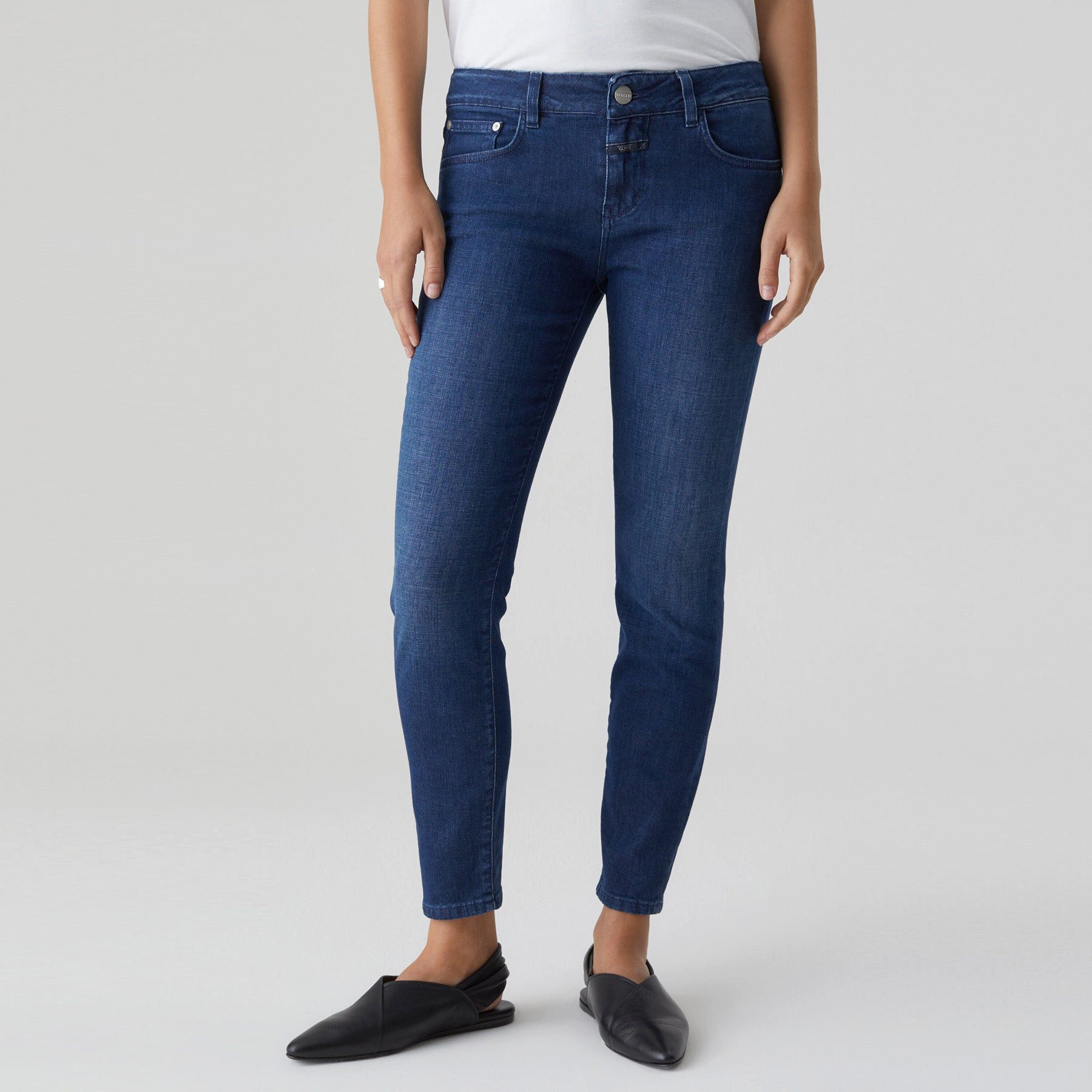 CLOSED 5-Pocket-Jeans CLOSED Jeans BAKER Mid Waist - Dark Blue