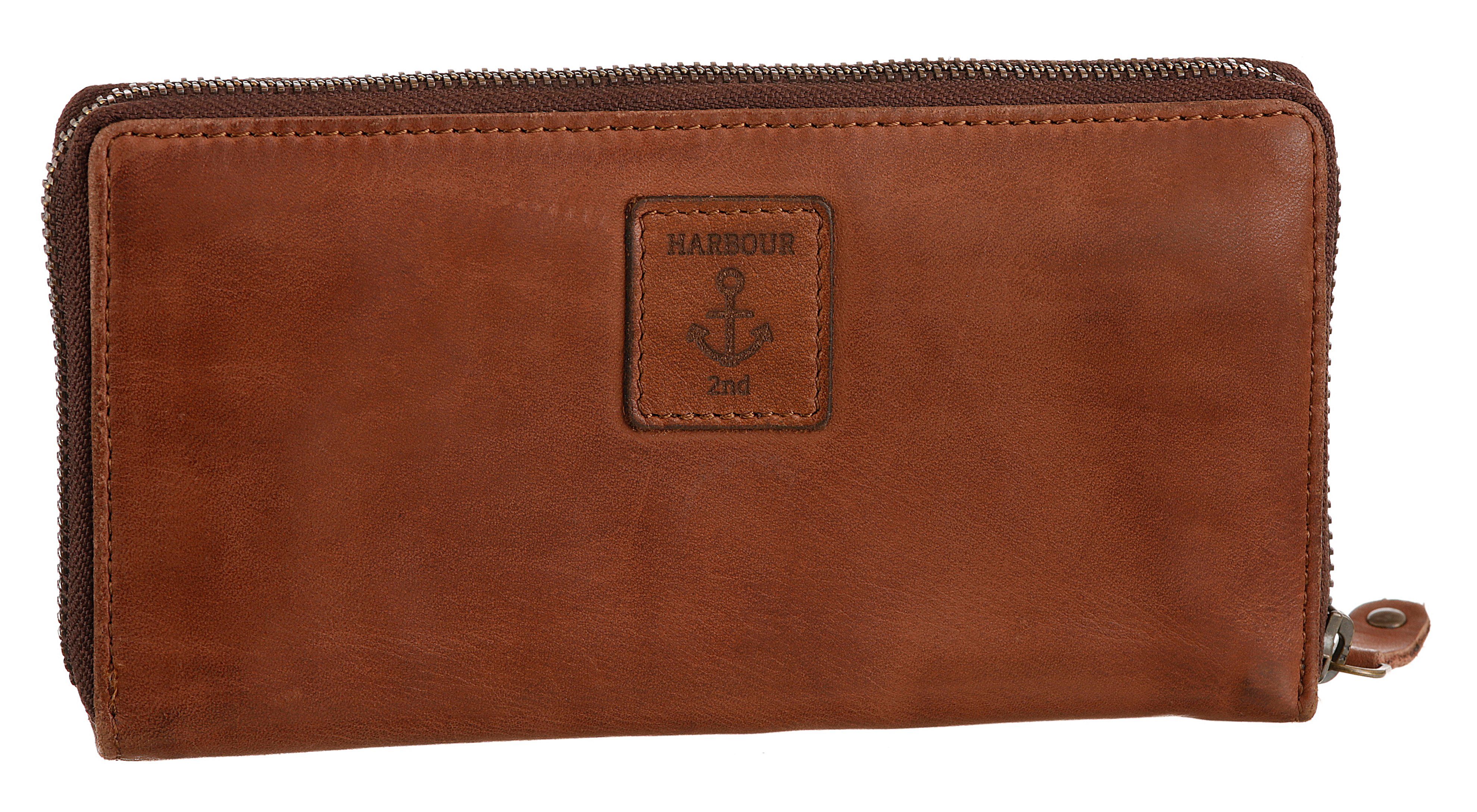 HARBOUR 2nd Geldbörse Atlantica, aus Leder mit schöner Logo Prägung