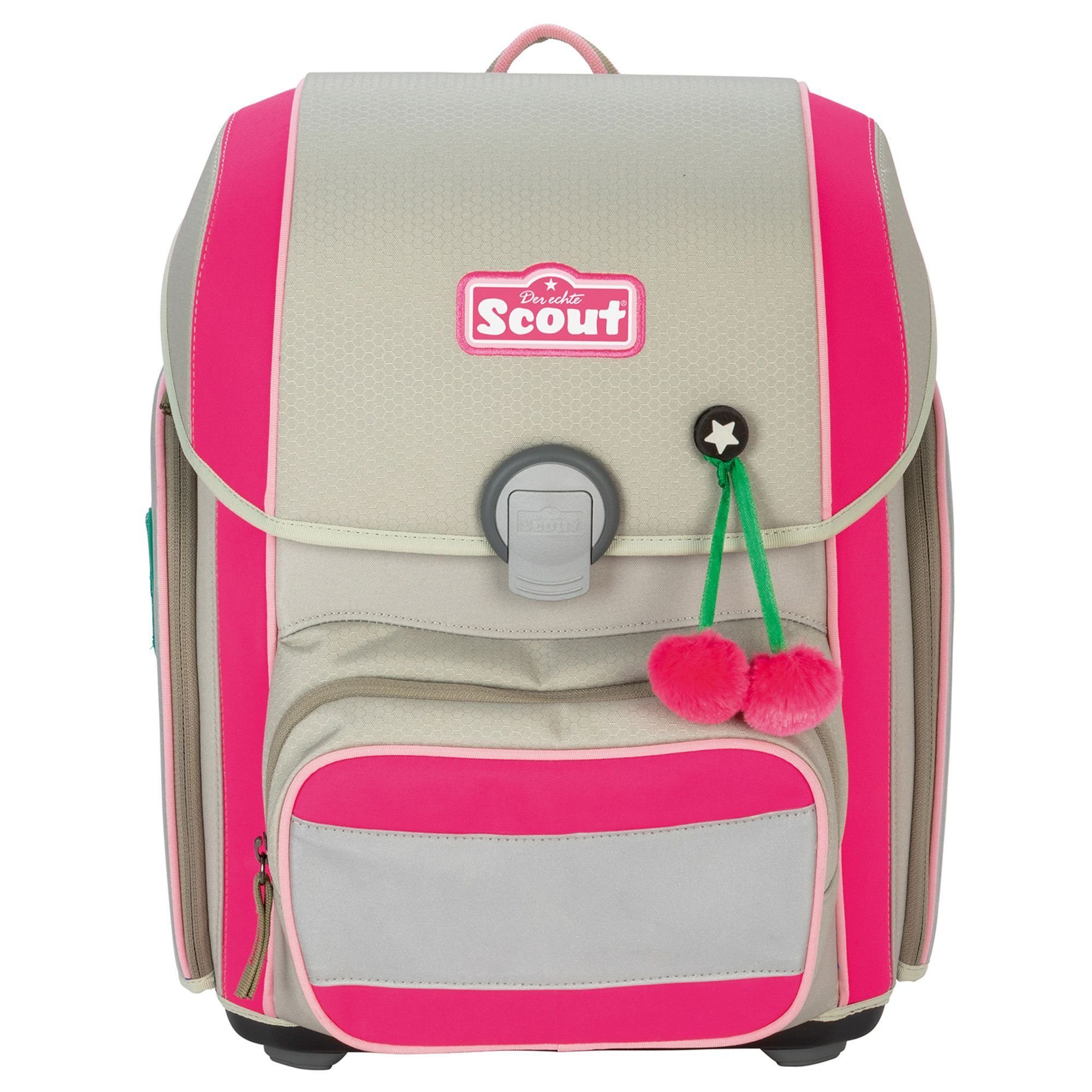 Scout Schulranzen Genius (4-tlg), Polyester