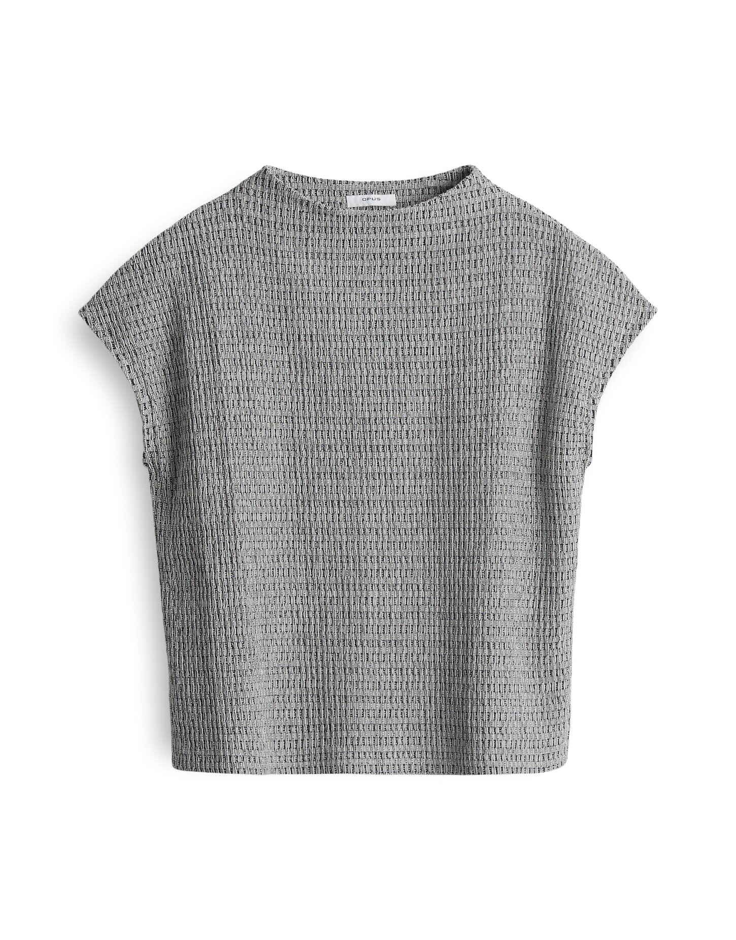 OPUS Kurzarmshirt SOROTE mit feiner Struktur günstig online kaufen