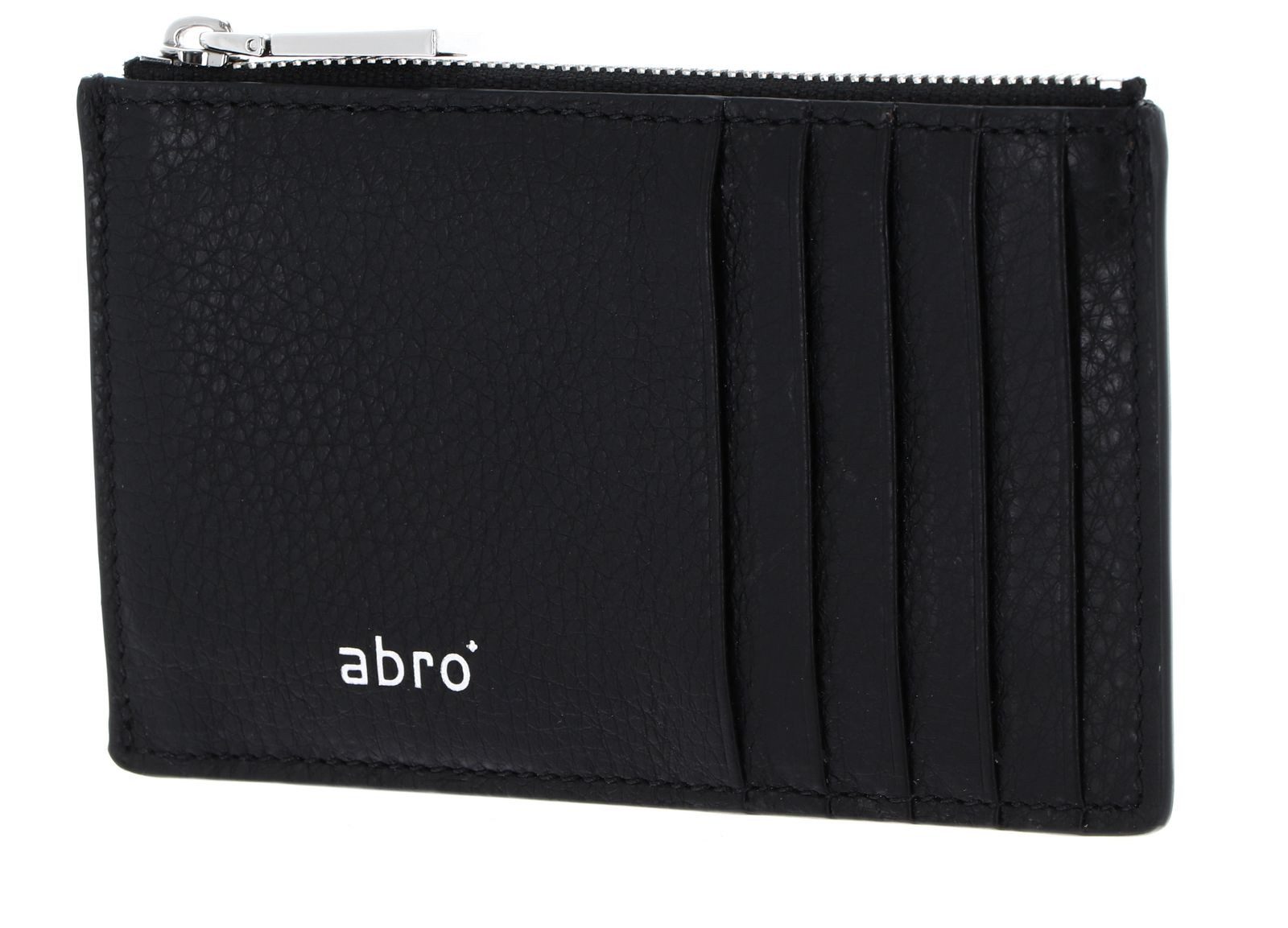 Abro Kartenetui Wallet, aus echtem Leder