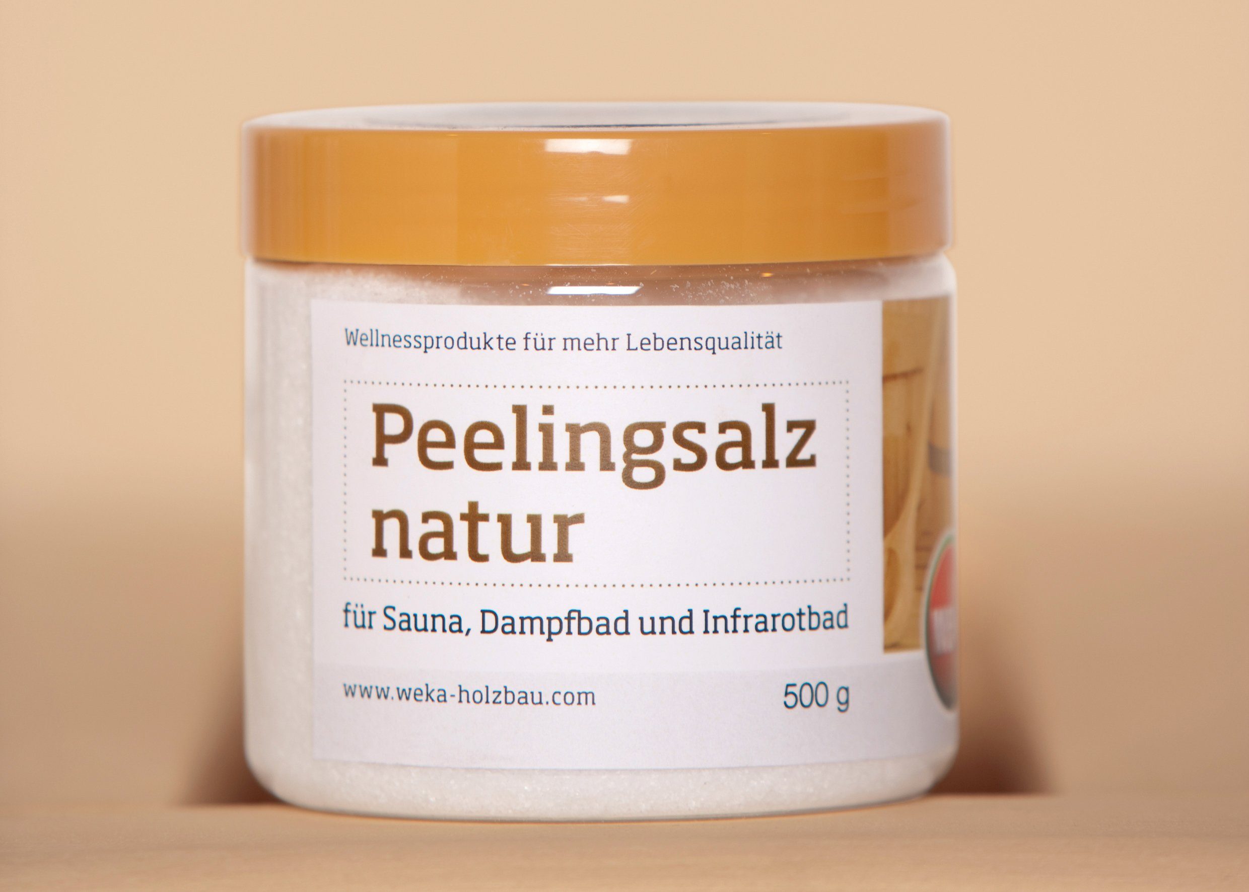 und g Sauna für Salzpeeling, Dampfbad, 500 weka