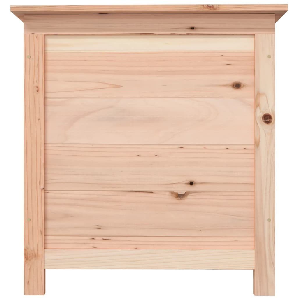 vidaXL Gartenbox Outdoor-Kissenbox cm Massivholz Tanne 50x50x56 Natur