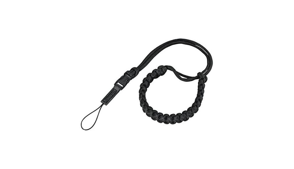 Hama Handschlaufe Braid 27215 20cm schwarz Objektivzubehör