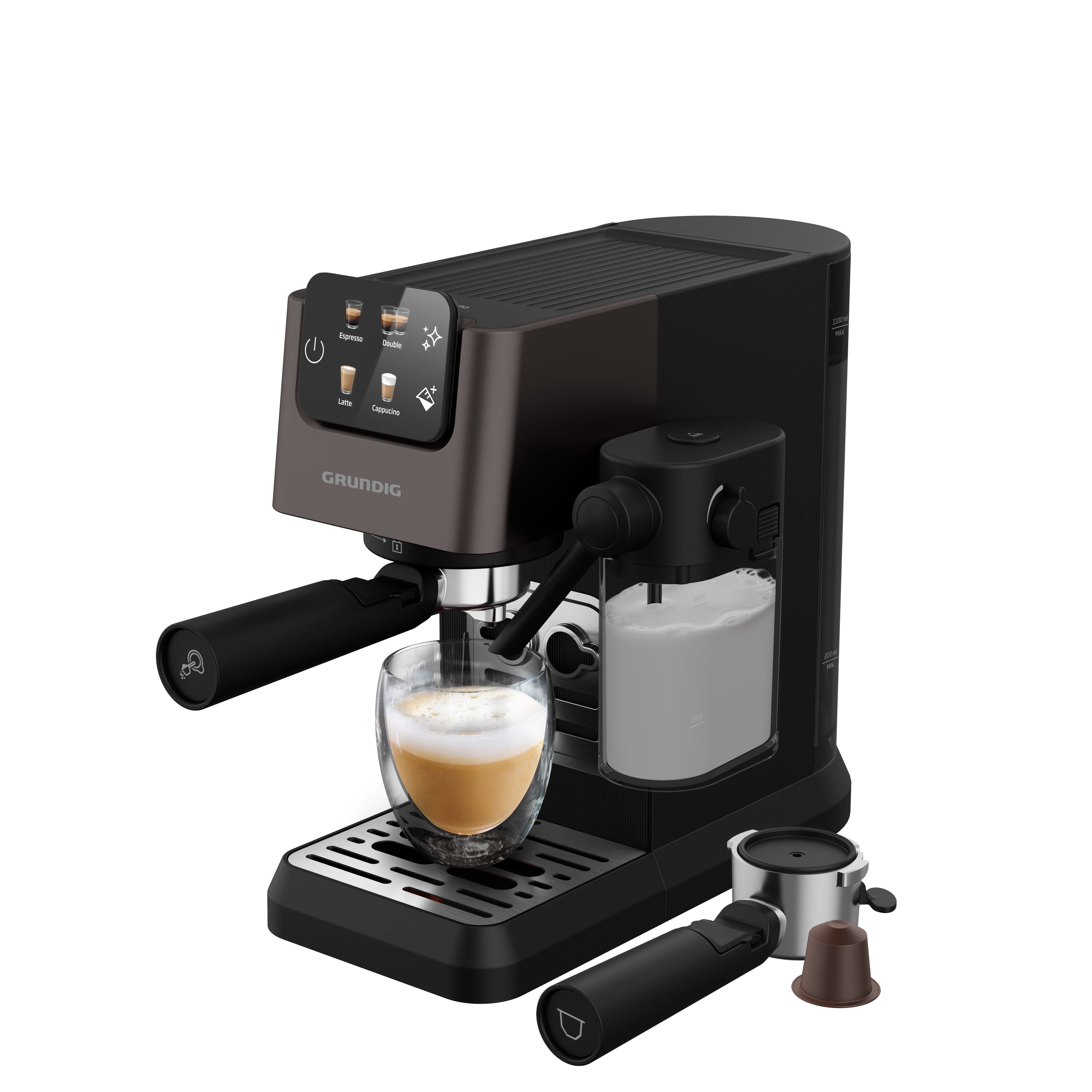 Grundig Siebträgermaschine KSM 6430 Siebträger