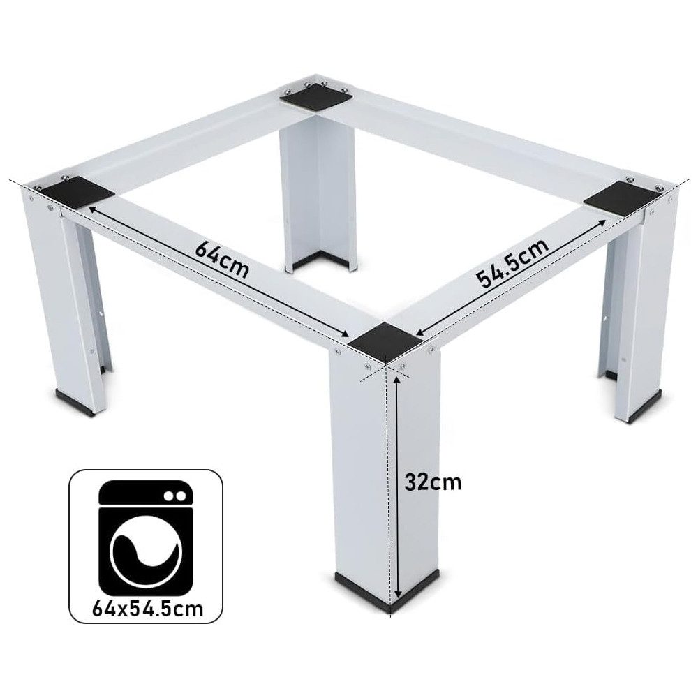 XERSEK Waschmaschinenuntergestell 63cm Waschmaschinen Untergestell aus Hoch günstig online kaufen