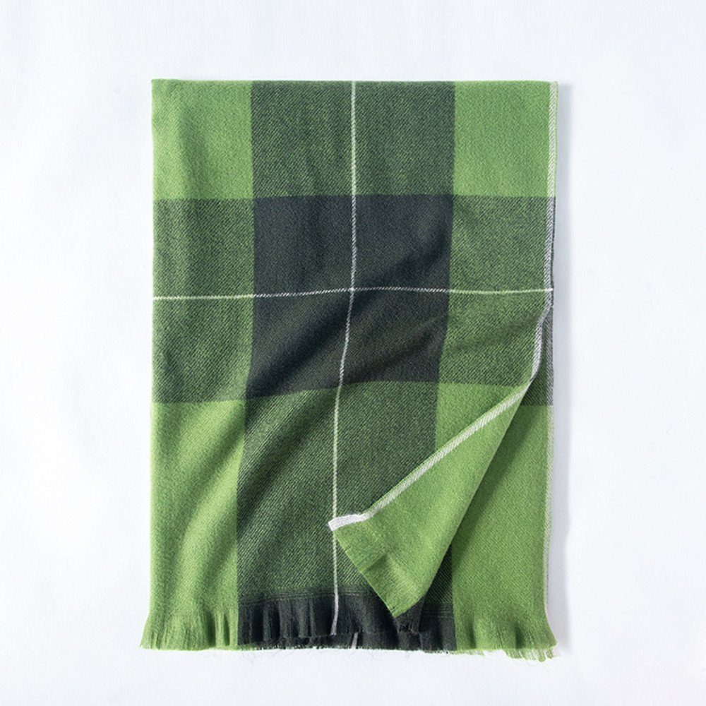 XDeer Wollschal Damen Schal,kuschelweich Karo,Winter Schal günstig online kaufen