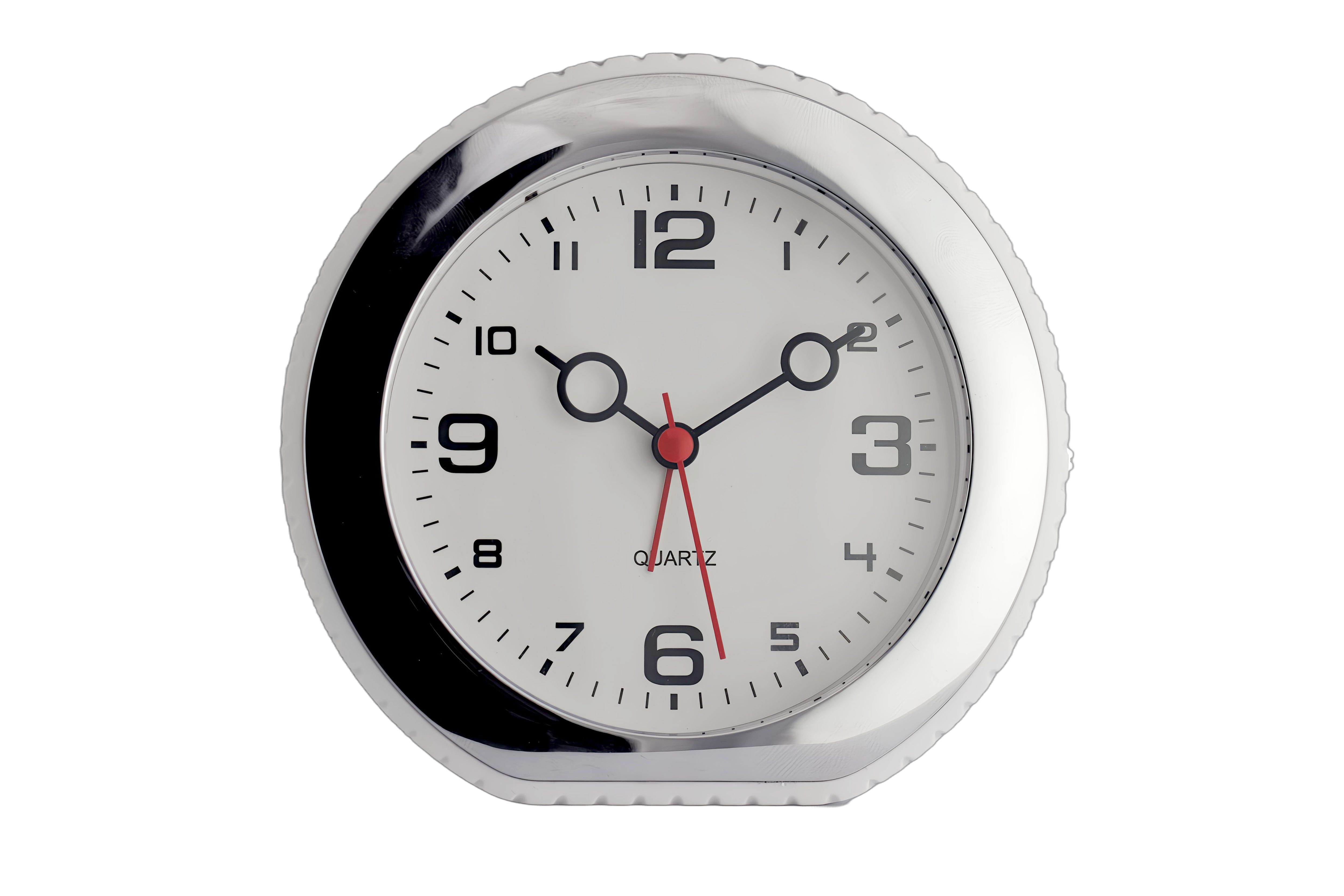 EUROTIME Quarzwecker EUROTIME-22454-00 Quarzwecker mit schleichender Sekunde