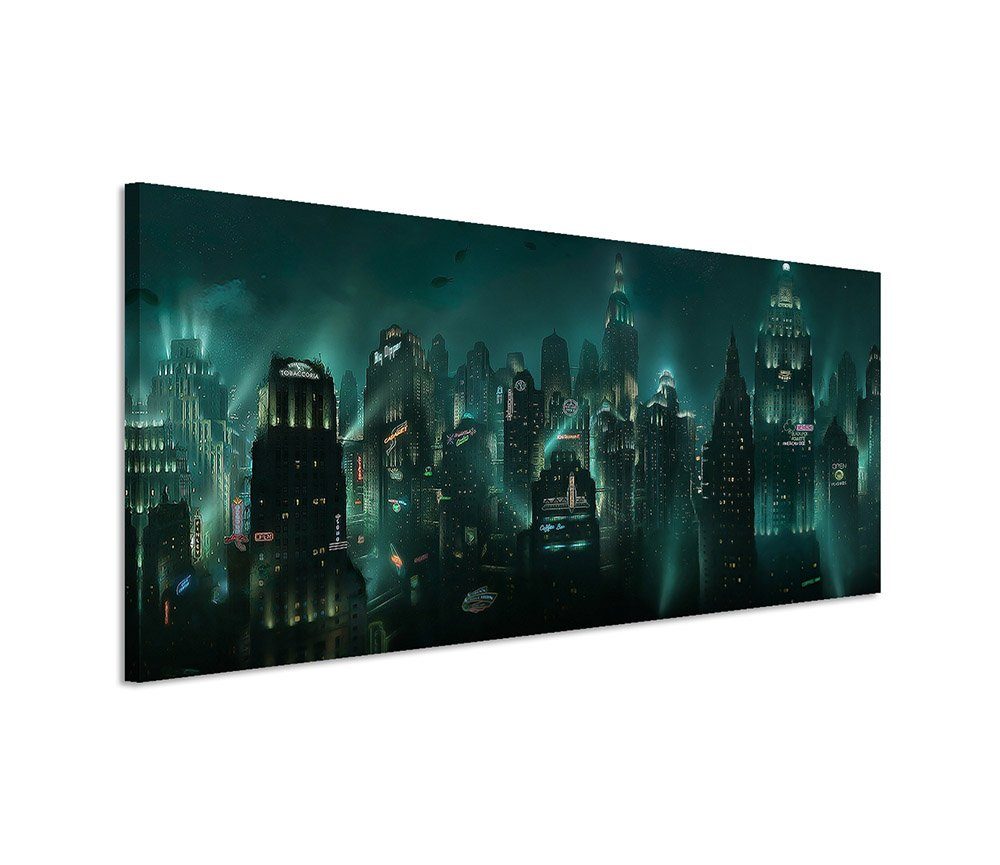 Sinus Art Leinwandbild Bioshock Rapture 150x50cm günstig online kaufen
