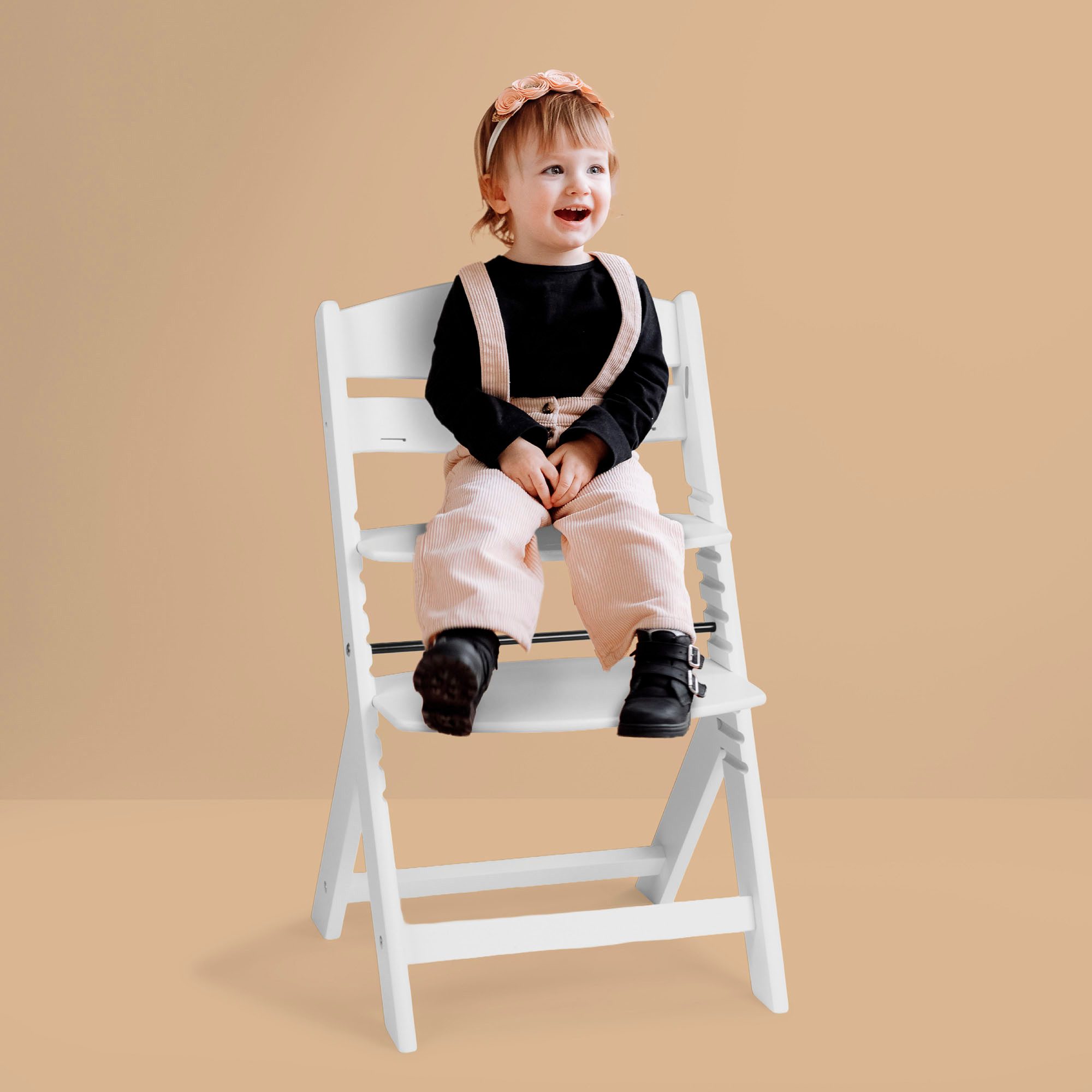 BabyGo Hochstuhl Family, white