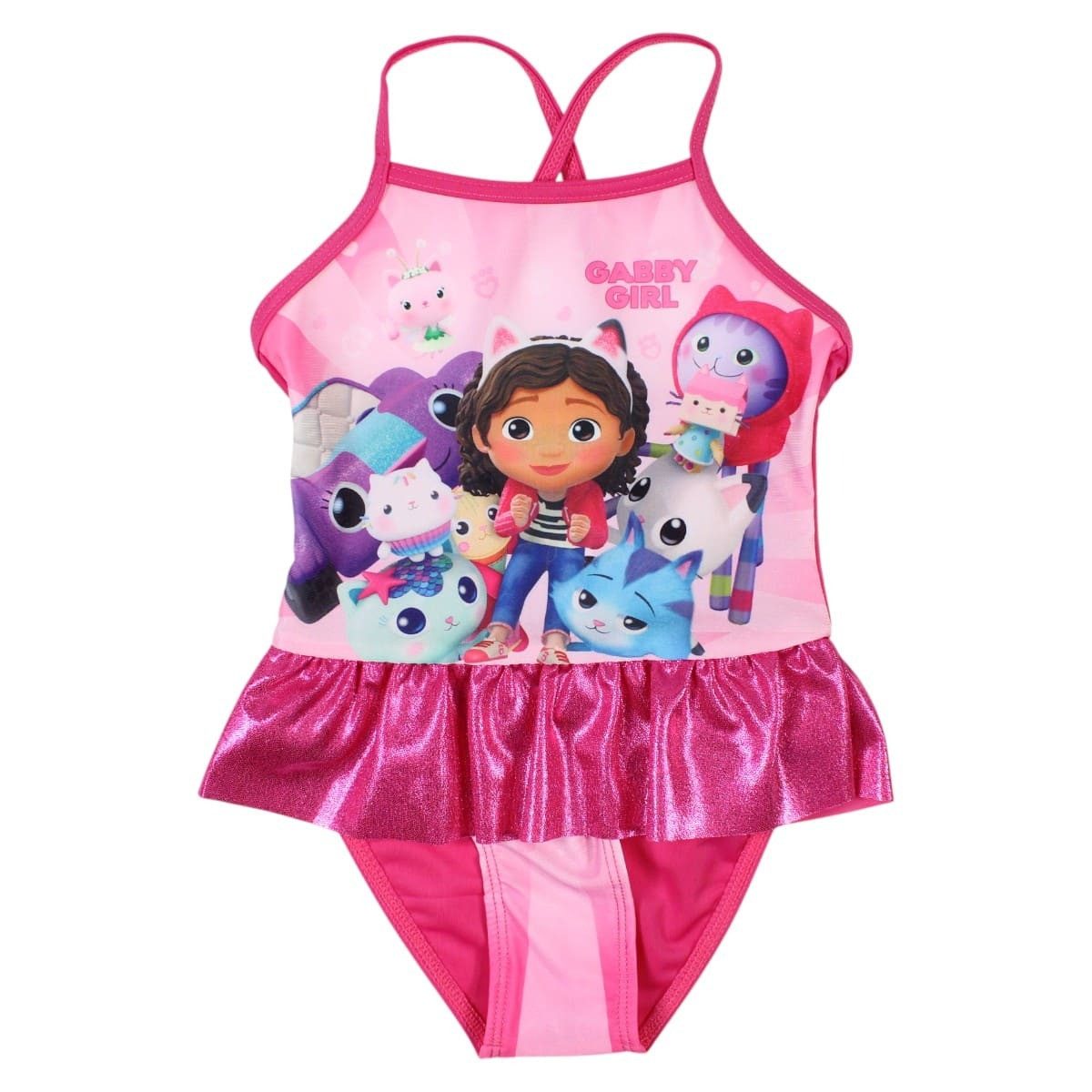 Gabby's Dollhouse Badeanzug Kinder – Bequemer & stylischer Schwimmanzug