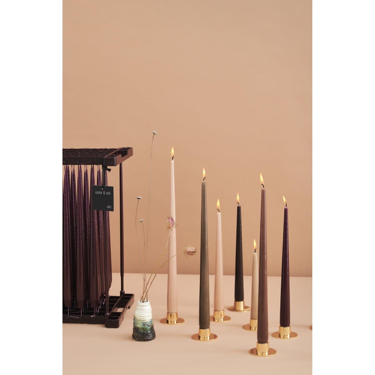 ester & erik Tafelkerze Spitzkerze Taper Candle Nougat Note (4-teilig) (32c günstig online kaufen