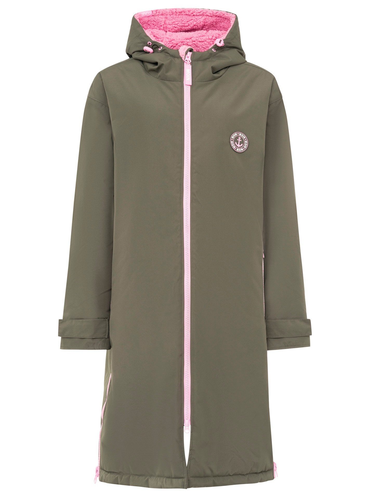Zwillingsherz Outdoorjacke Zwillingsherz Oversize Windjacke Surferjacke günstig online kaufen