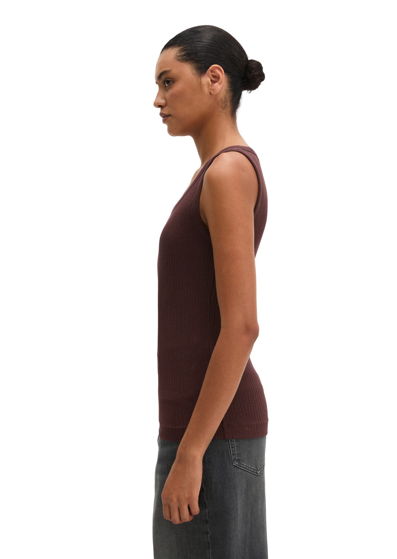 Marc O'Polo T-Shirt aus Bio-Baumwoll-Modal-Stretch-Jersey