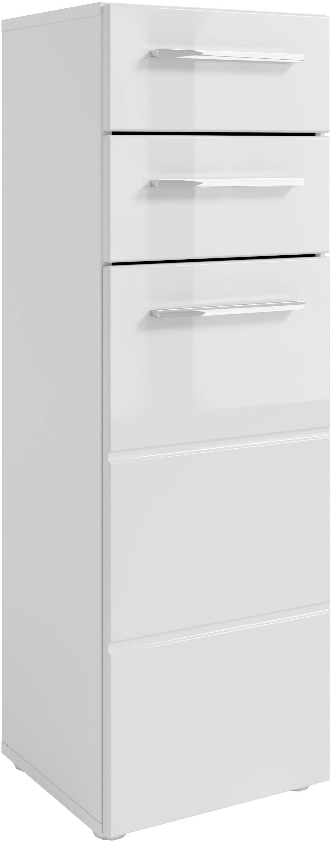 BASIC by Balculina Midischrank Mandi (1-St) Breite 34cm, hochglanz Front