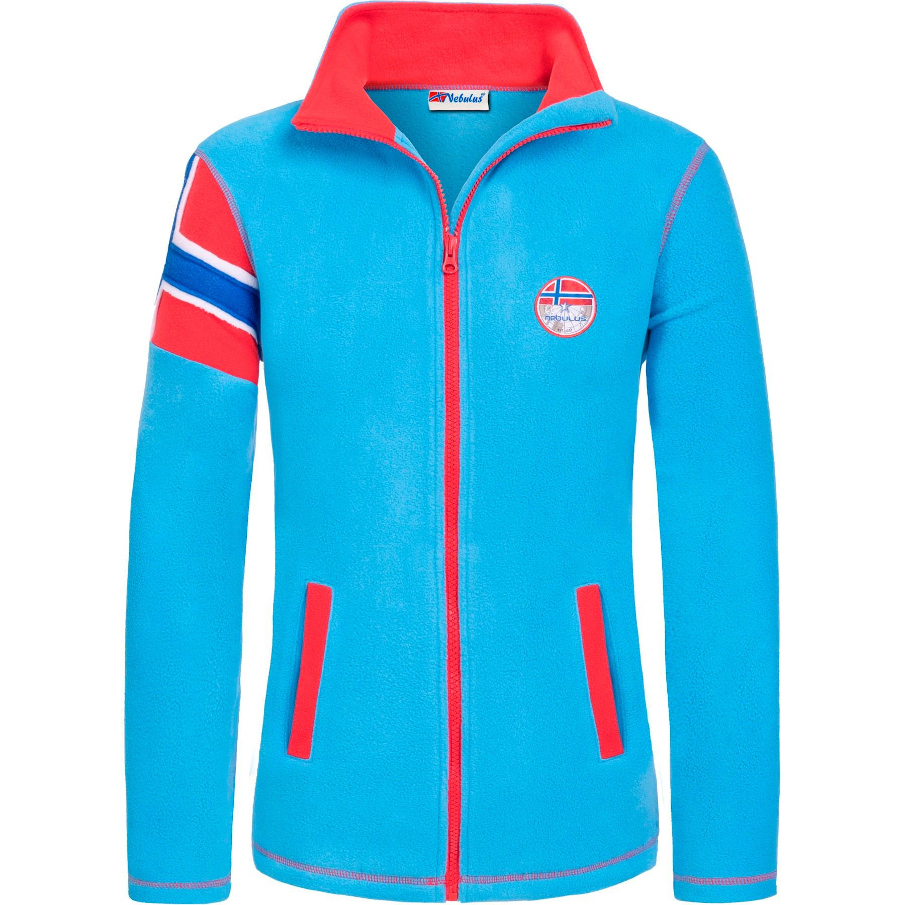 Nebulus Fleecejacke REAL, P6723 - Damen, malibu-rot, XL/42 günstig online kaufen