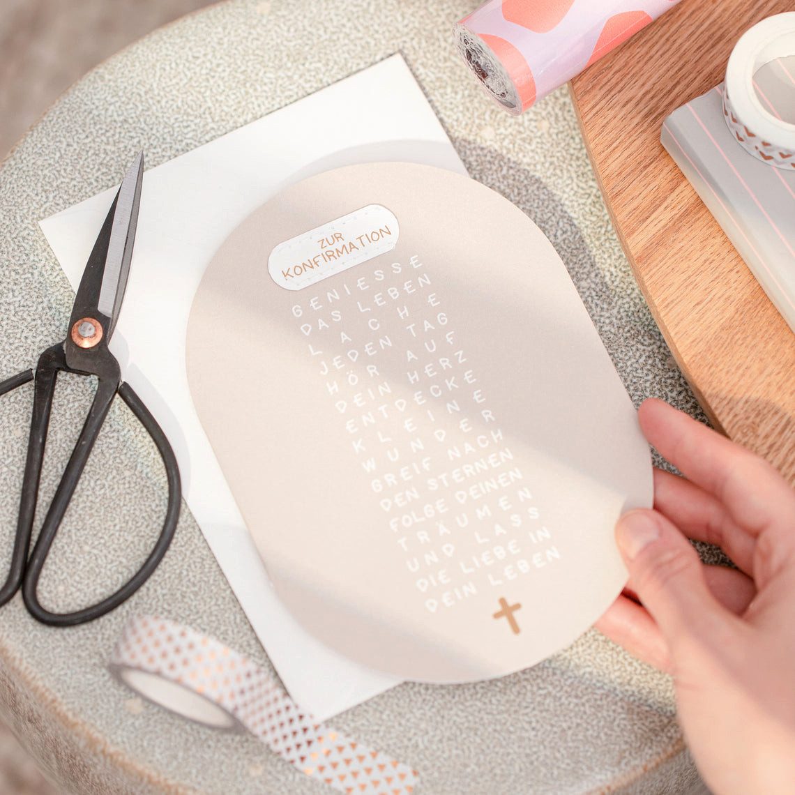 Räder Design Glückwunschkarte Heilige Karte Zur Konfirmation - Grußkarte moder von räder design