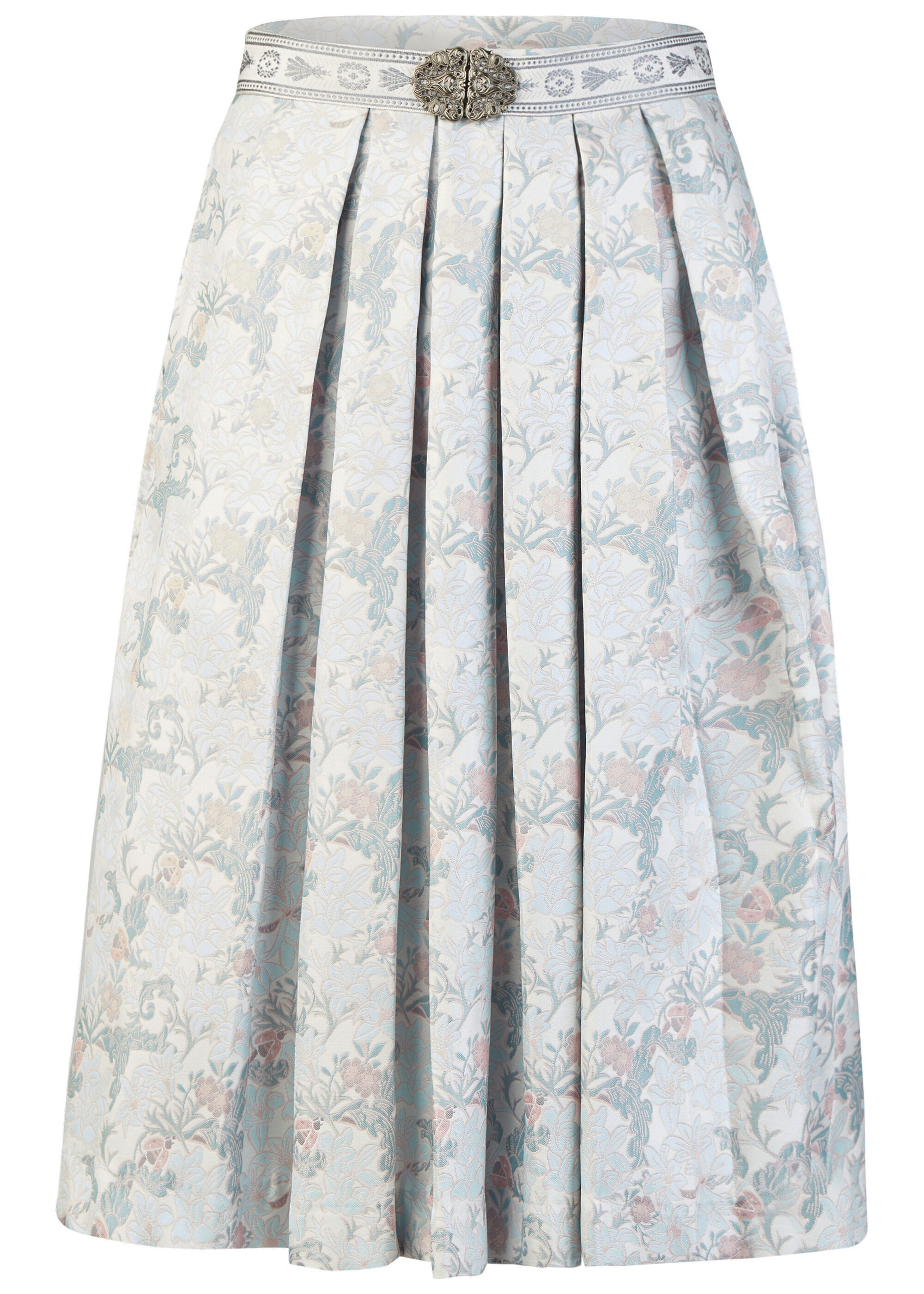 Spieth & Wensky Trachtenrock Hilton (1-tlg) mit Gürtel, mit eleganter Faltenführung