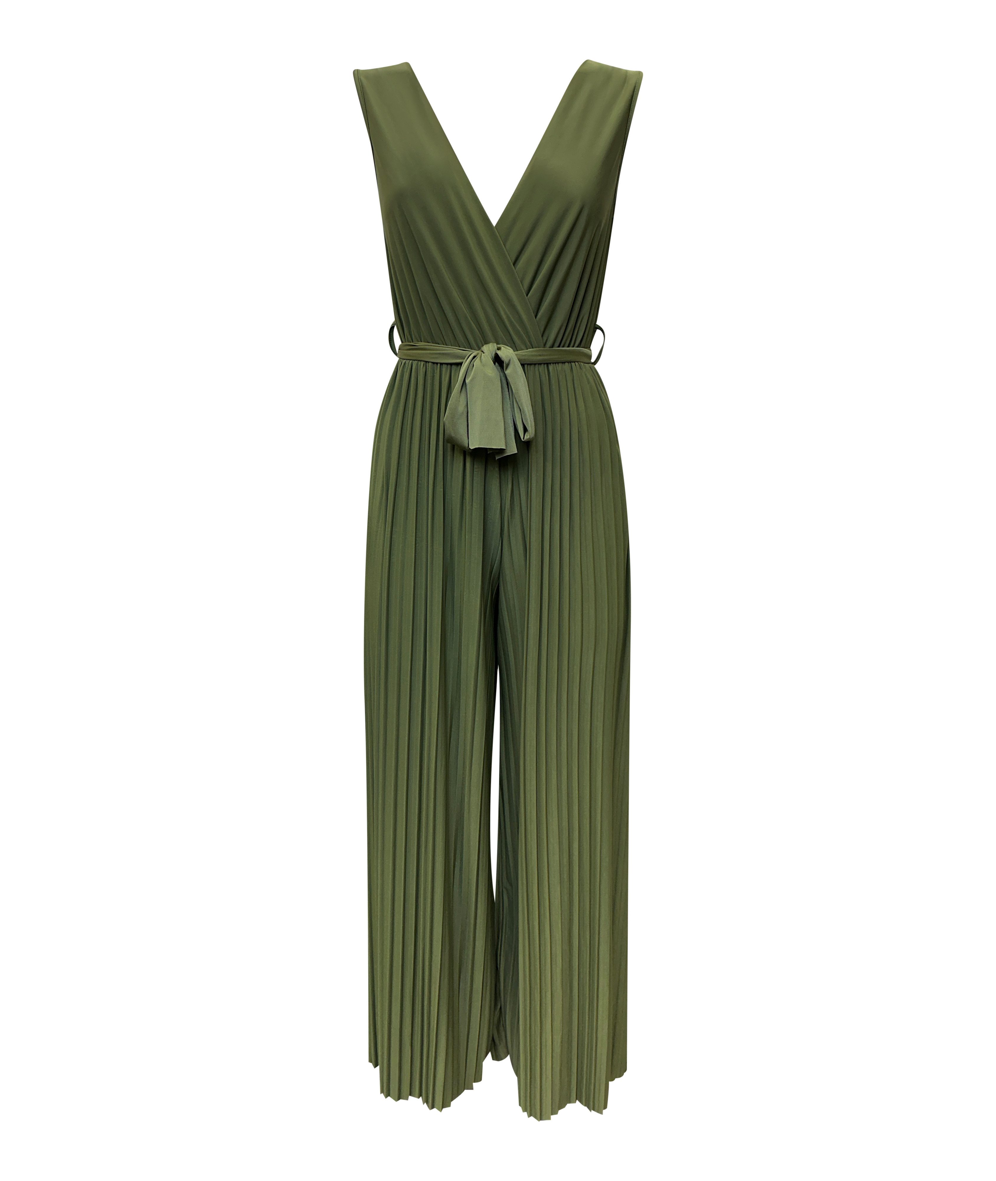 Worldclassca Jumpsuit Worldclassca Jumpsuit Pleated Overalls mit Gürtel Ärm günstig online kaufen