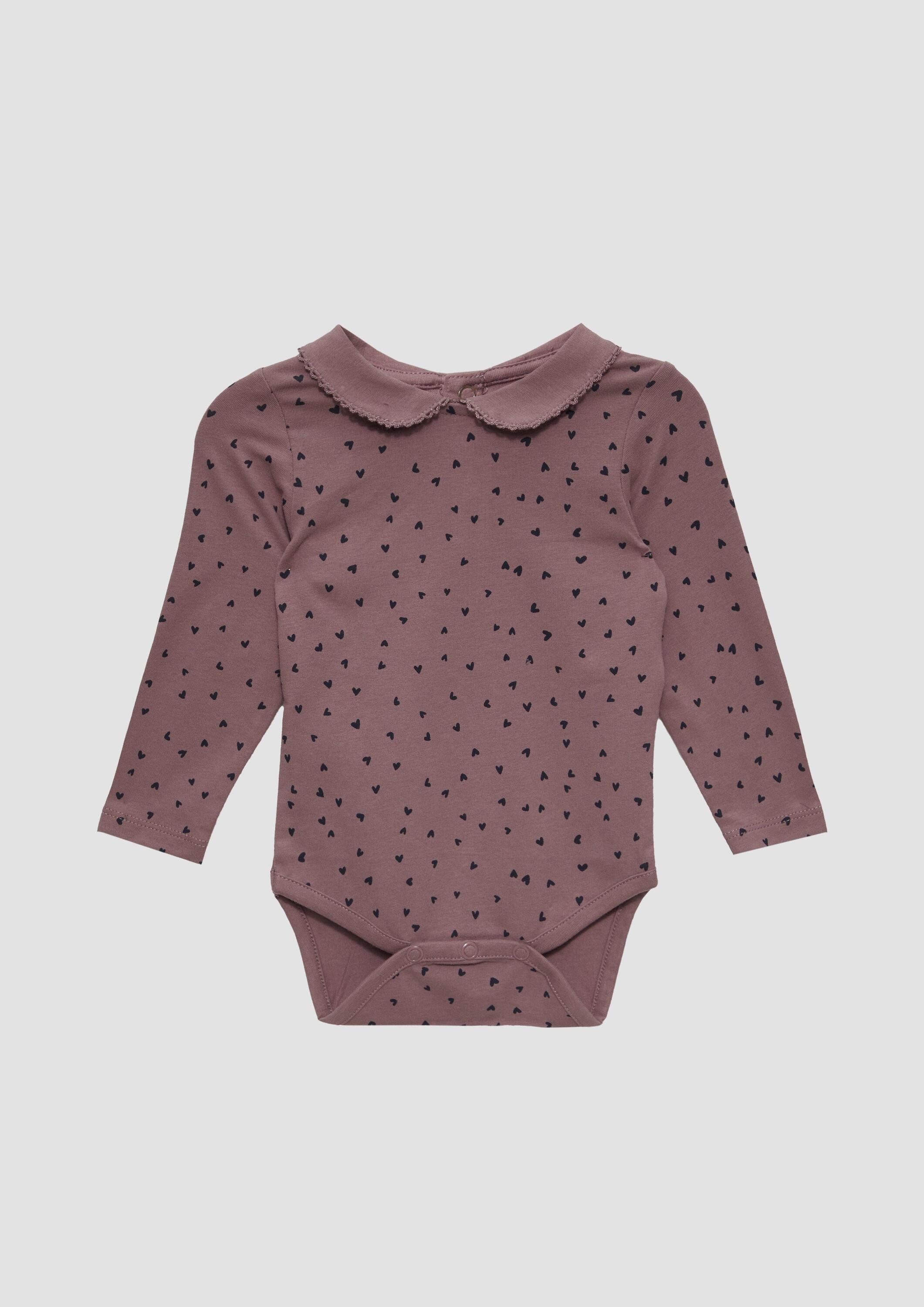 s.Oliver Shirtbody T-Shirt Body Body mit Bubikragen