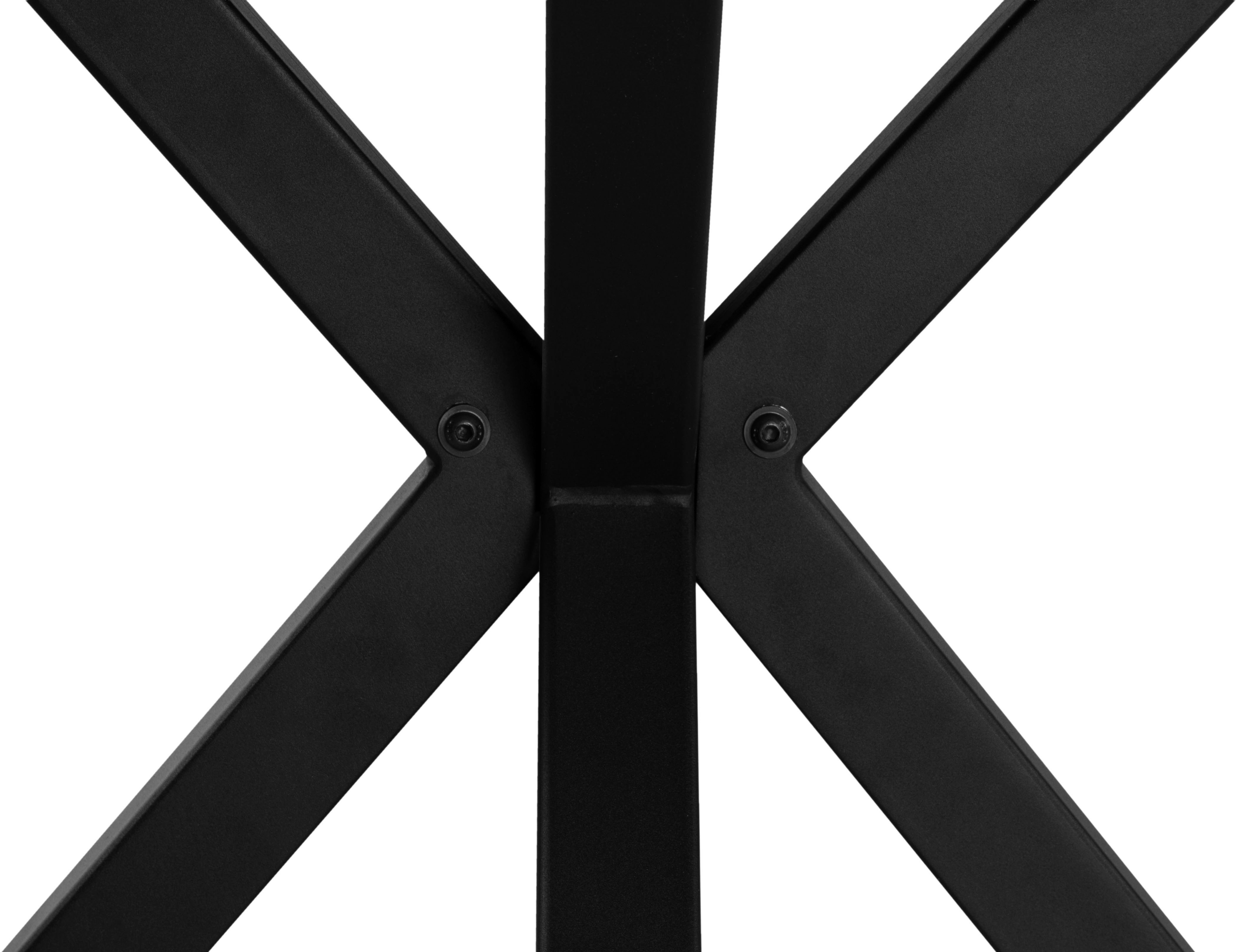 OMG Design Esstisch Kent (1-St), Hochwertige Melamin-Tischplatte mit Metallgestell