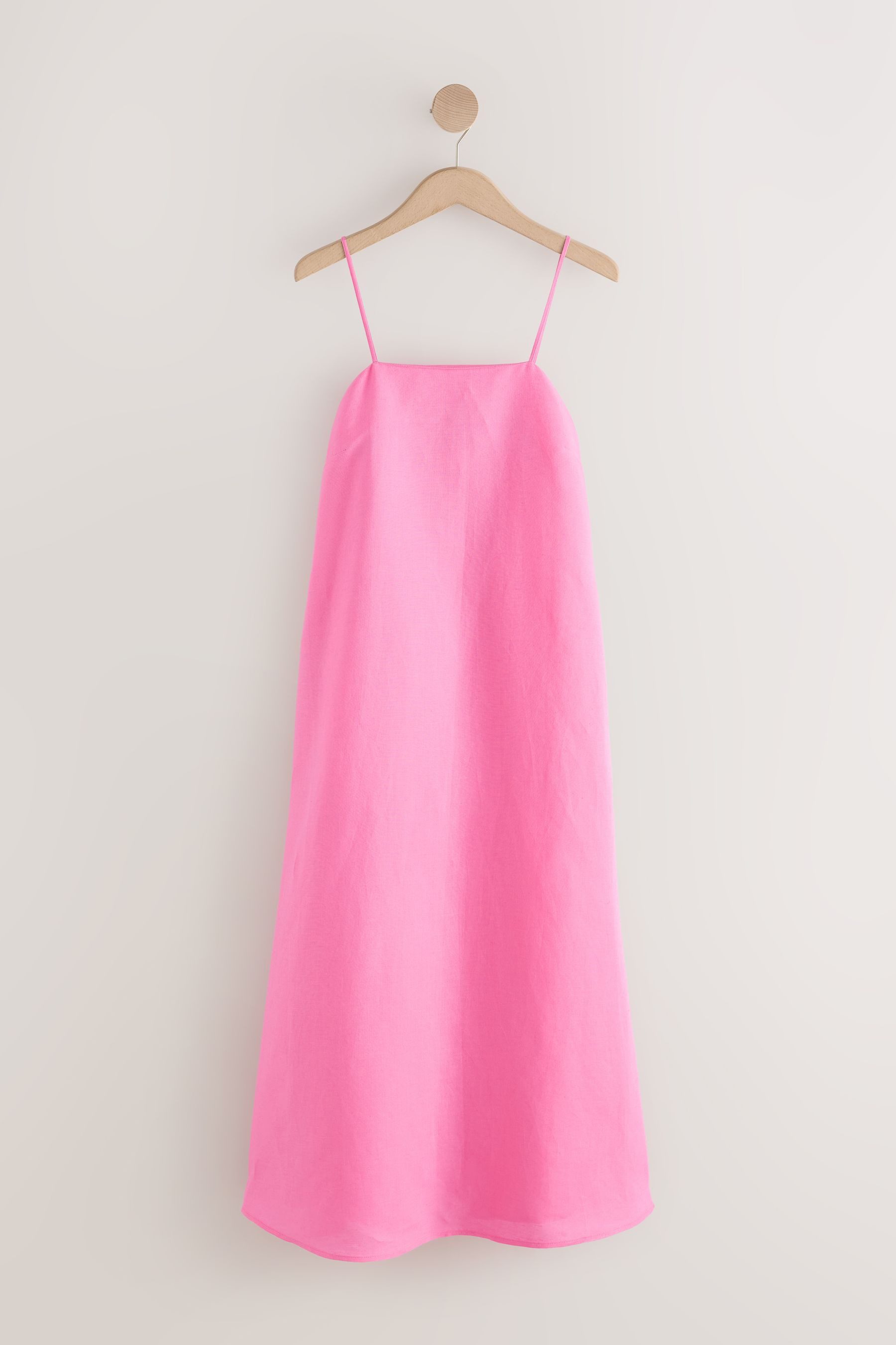 Next Maxikleid Camisole-Midikleid mit eckigem Ausschnitt (1-tlg)