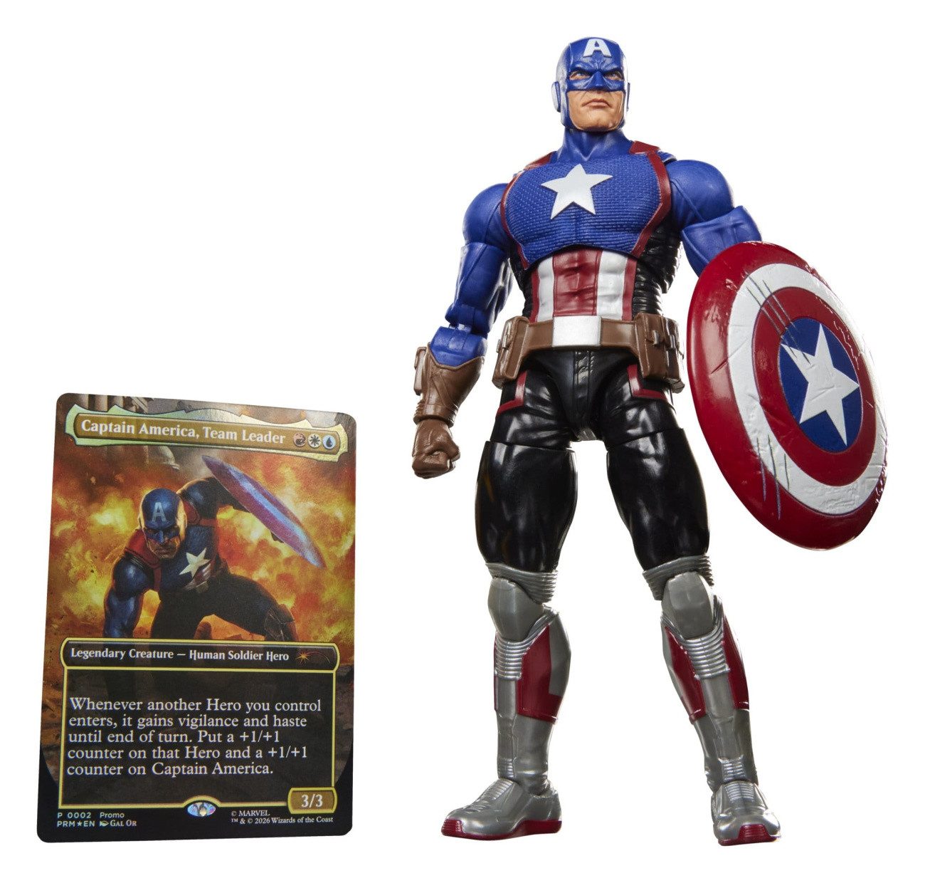 Hasbro Actionfigur Magic The Gathering: Marvel Super Heroes Marvel Legends Actionfigur Ca