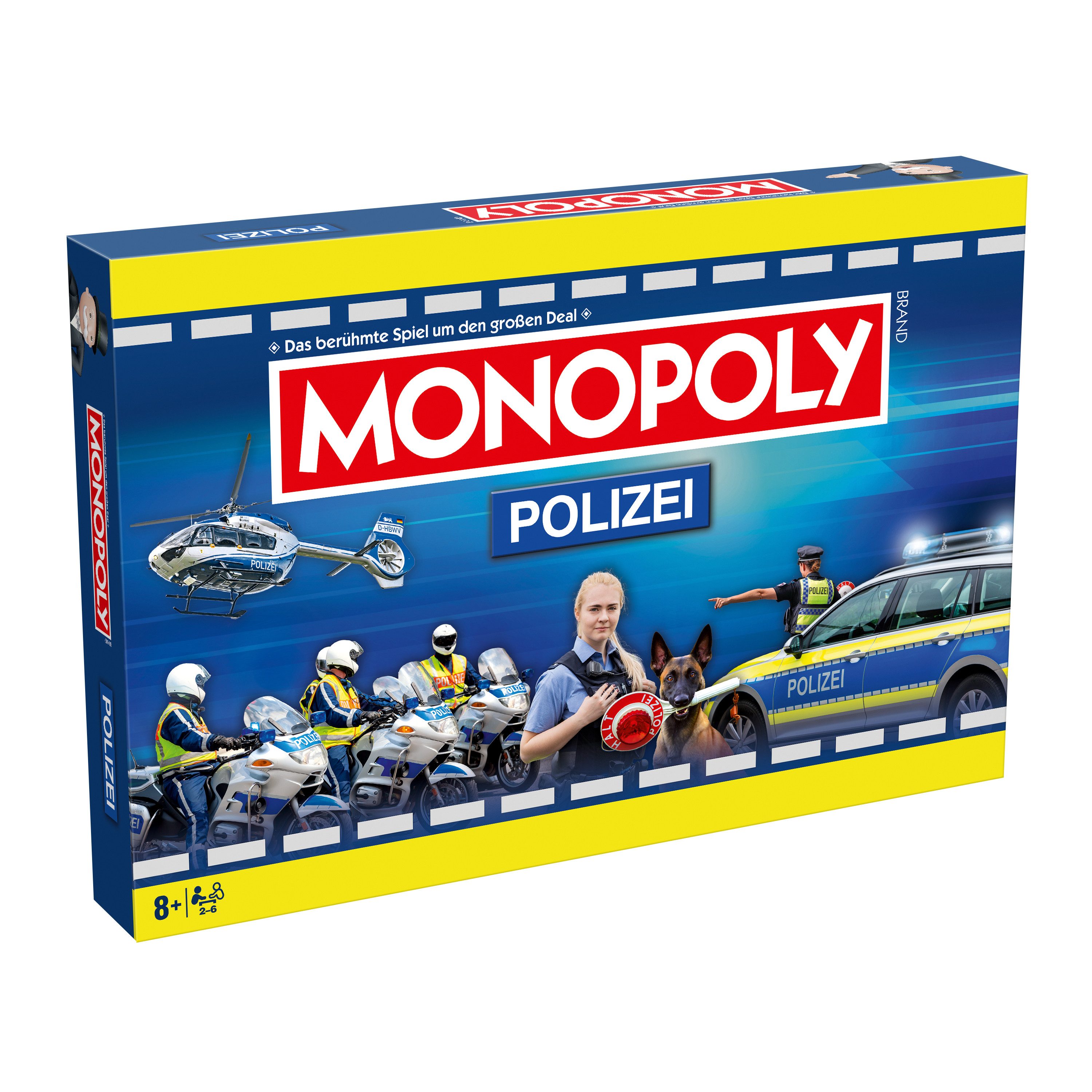 Winning Moves Spiel Монополия - Polizei 2.0, Brettspiel