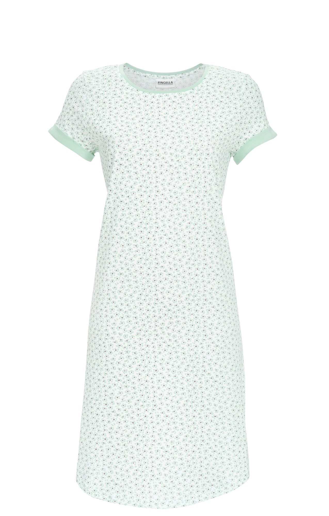 Ringella Nachthemd Sleepshirt mit kleinem Blumenallover günstig online kaufen