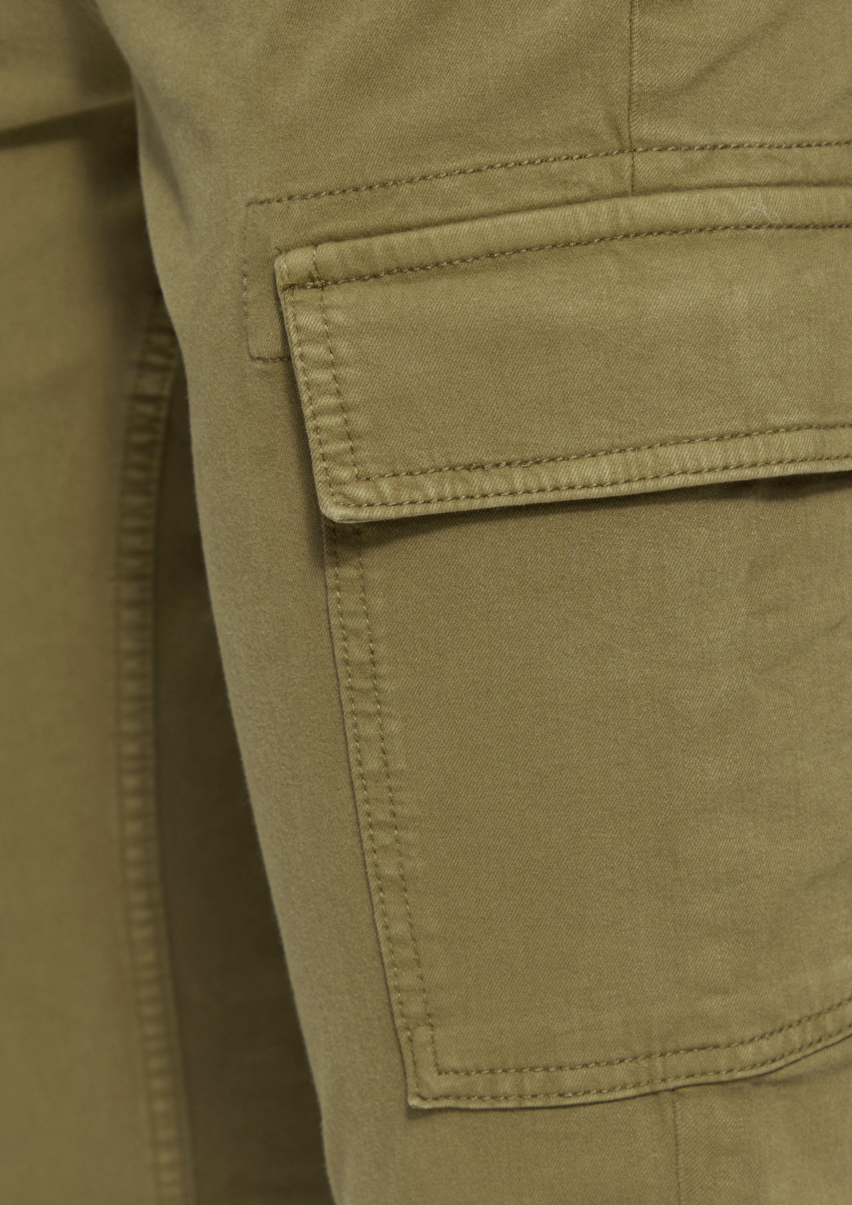 QS Stoffhose Schmale Cargohose mit Slim günstig online kaufen