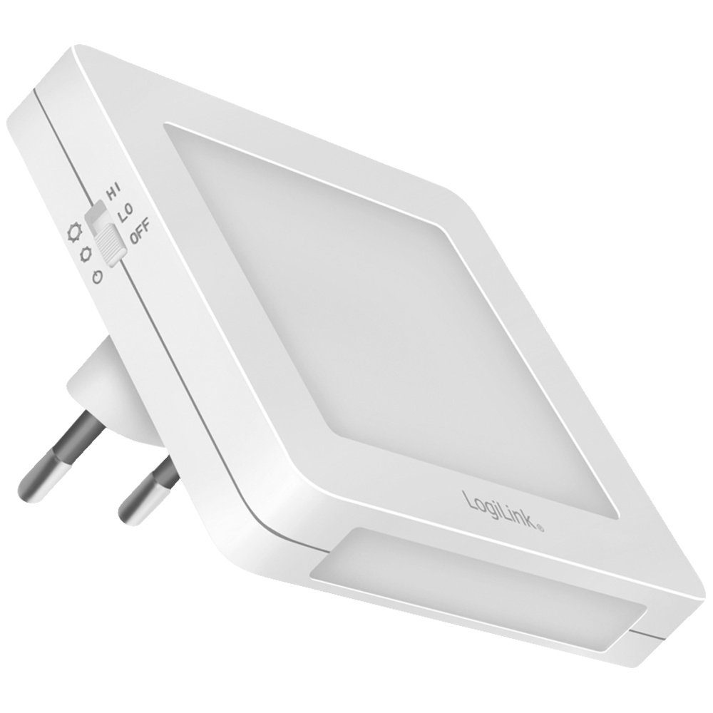 LogiLink Nachtlicht LogiLink LED013 LED013 LED-Nachtlicht mit Dämmerungssensor Quadratis – Bild 2 von 5