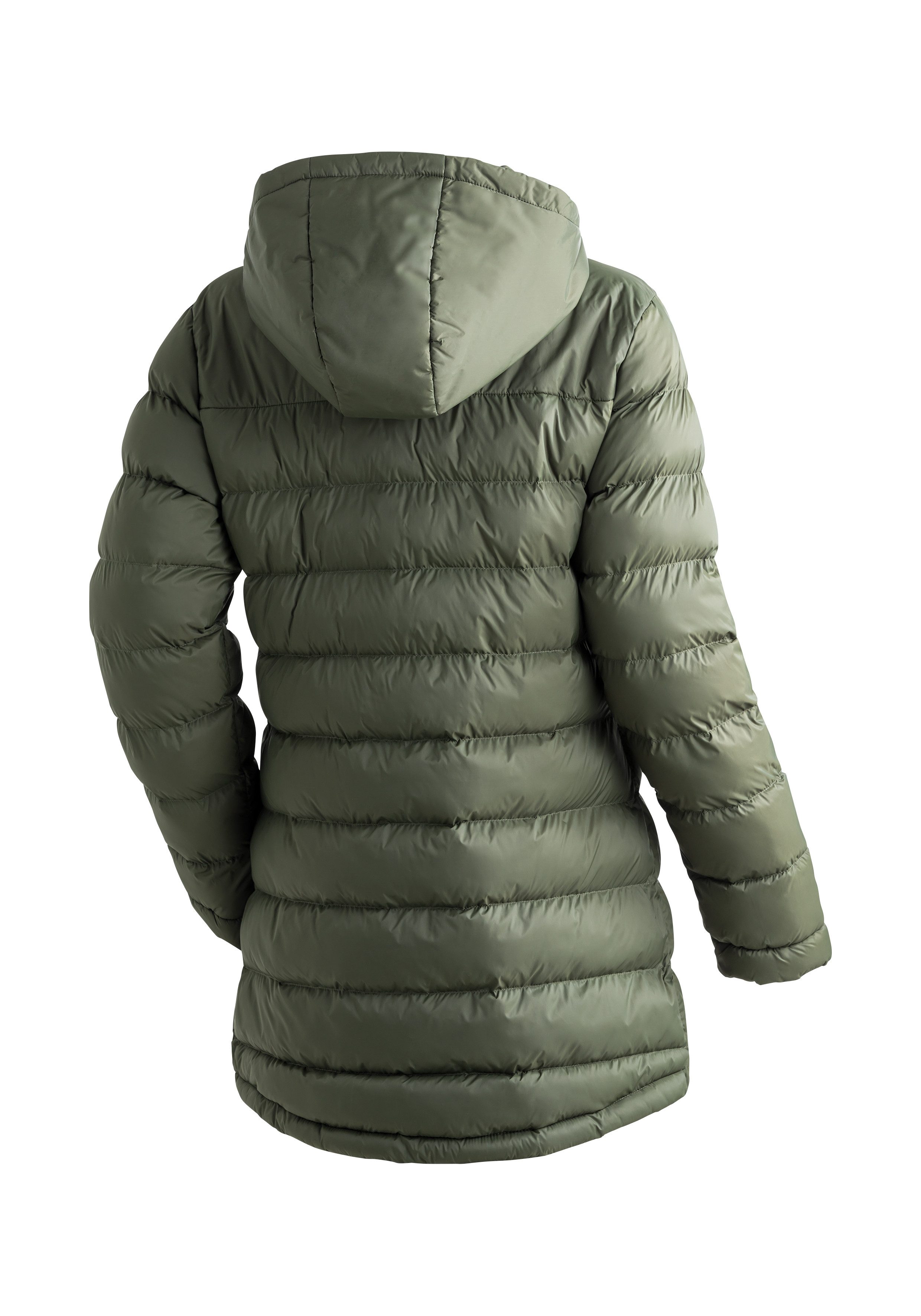Maier Sports Funktionsmantel Lomnica Coat W Damen Mantel, leichtes Primaloft Material, 3 RV-Taschen und Kapuze