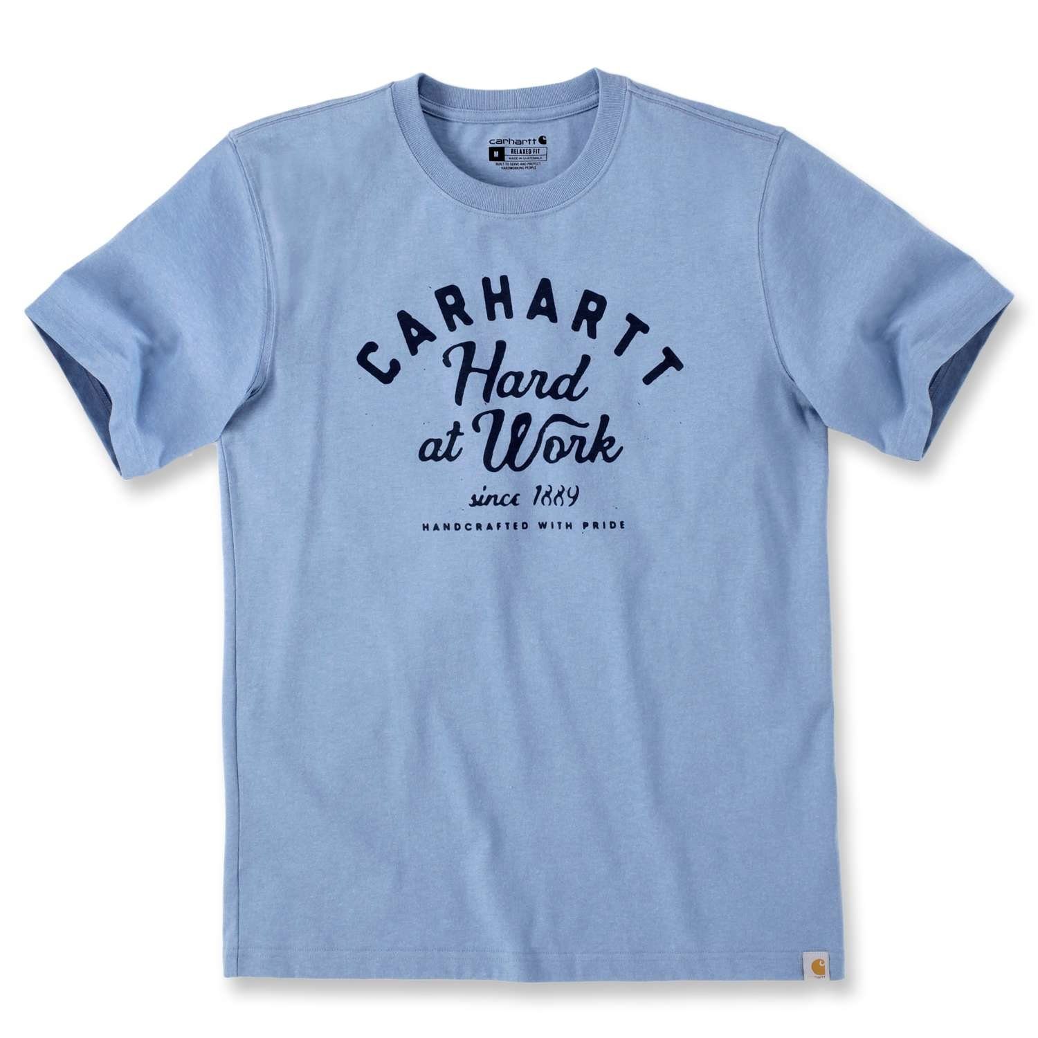 Carhartt T-Shirt Carhartt Herren T-Shirt Relaxed Fit S/S Graphic Adult skystone heather