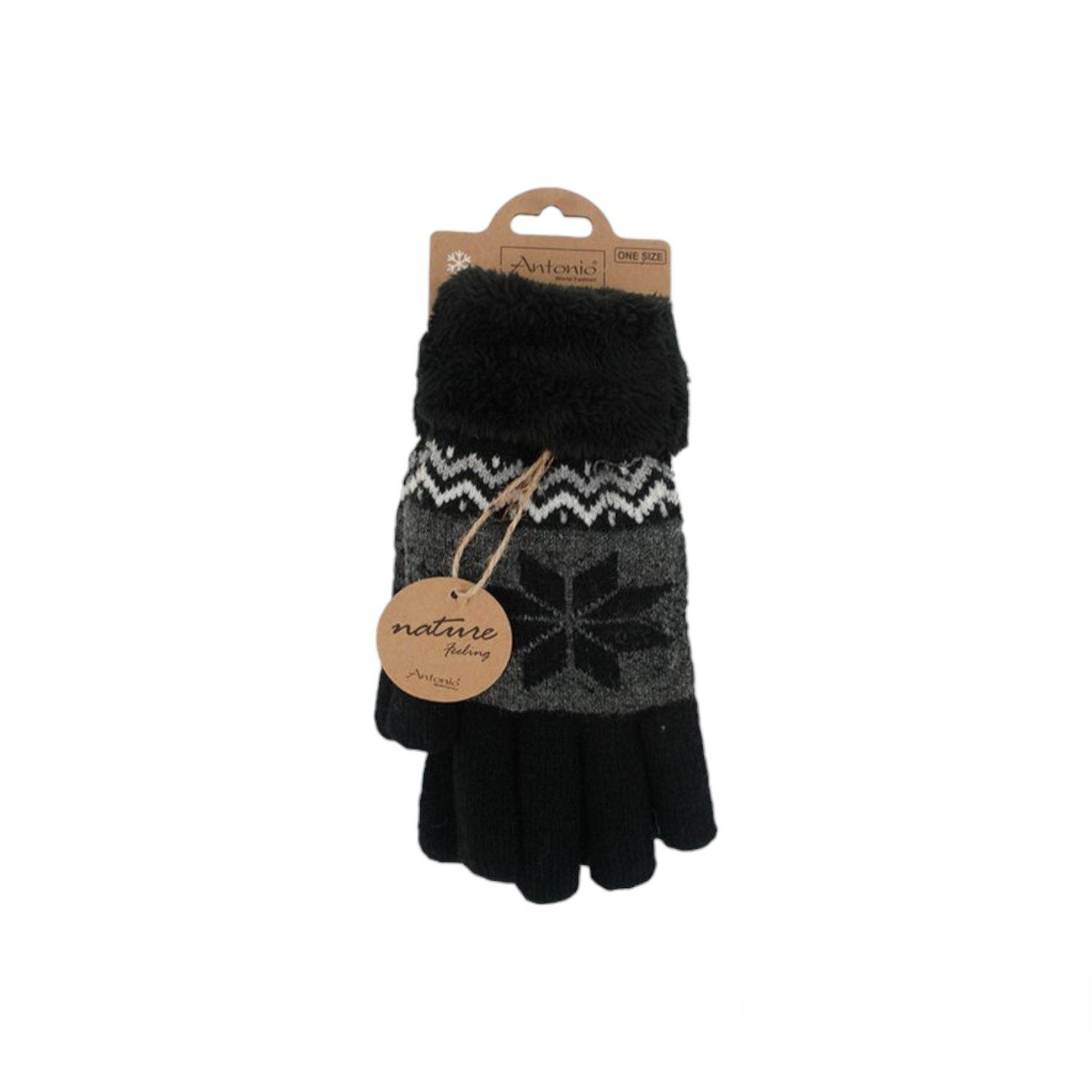 VewoTex Strickhandschuhe Winter Damen Handschuhe » Fingerhandschuhe Schneef günstig online kaufen