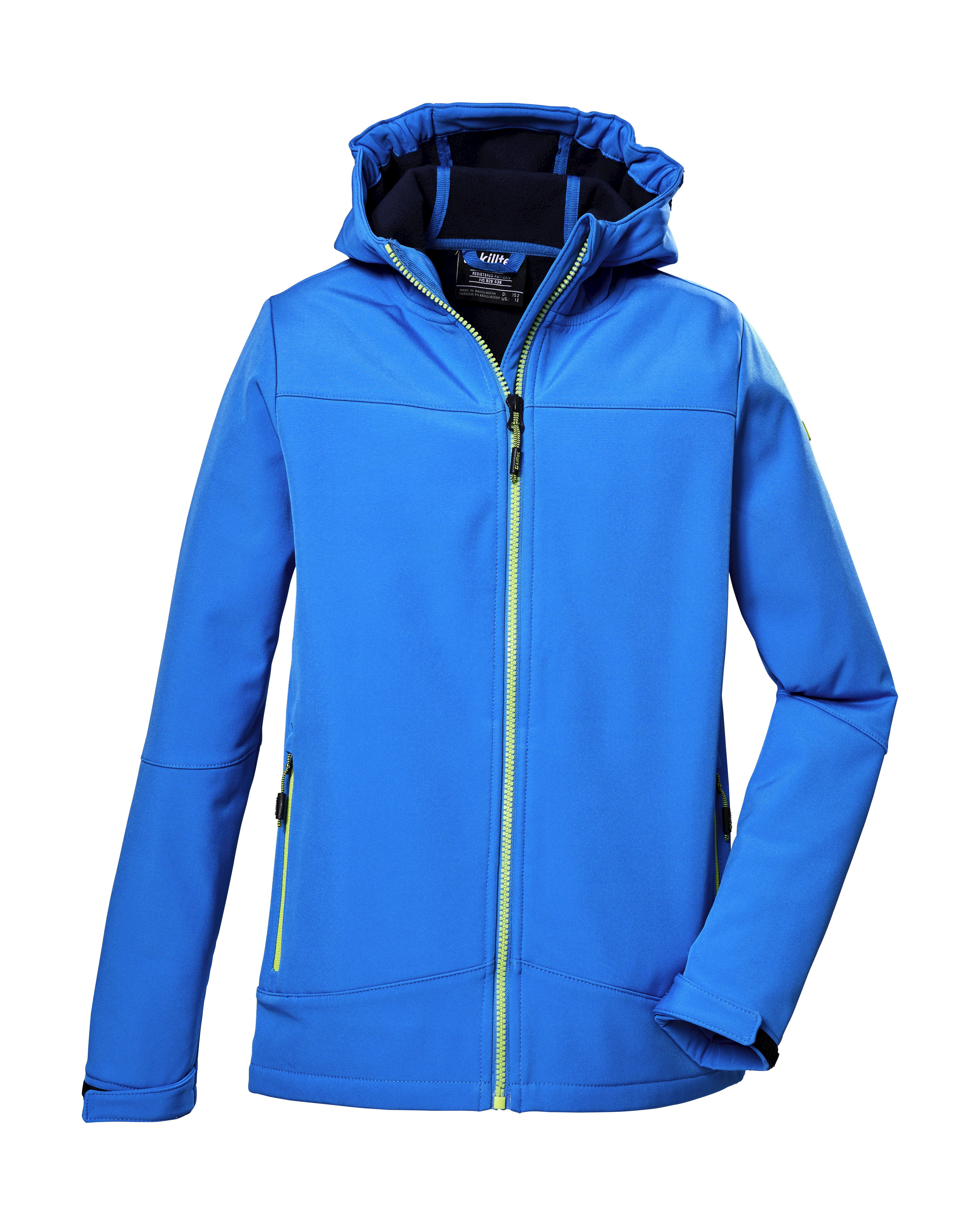 Killtec Softshelljacke BYS SFTSHLL JCKT, wasser- und windabweisend,  Wassersäule 10.000 mm